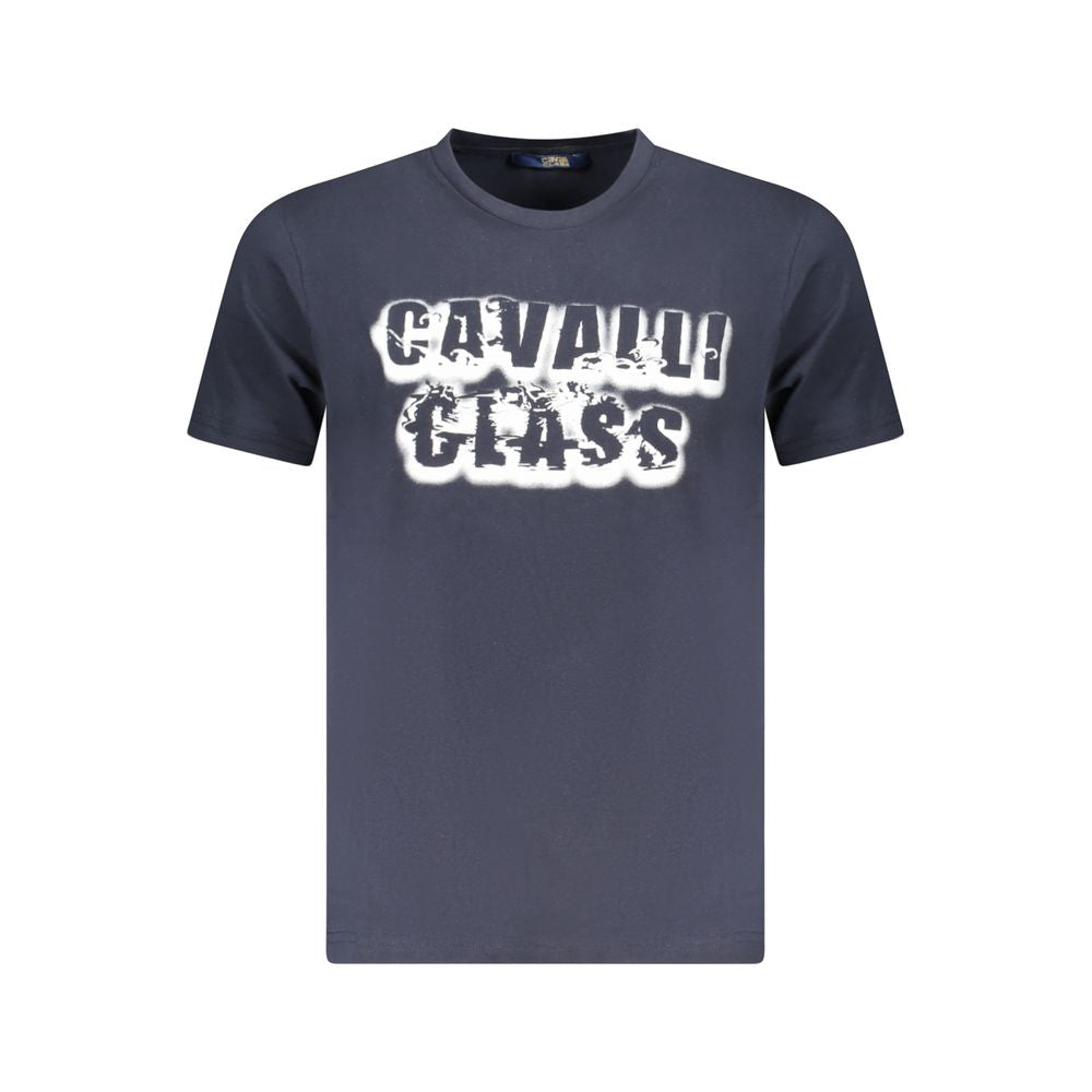 Мъжка тениска Men's t-shirt Cavalli Class
TXT61CJD060 04502 Dark Blue front view