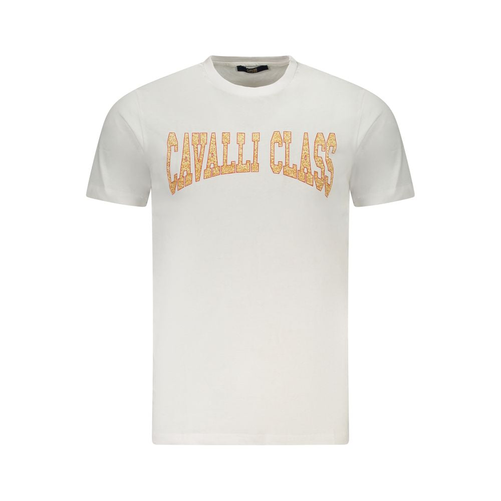 Мъжка тениска Men's t-shirt Cavalli Class
TXT61AJD060 00533 White front view