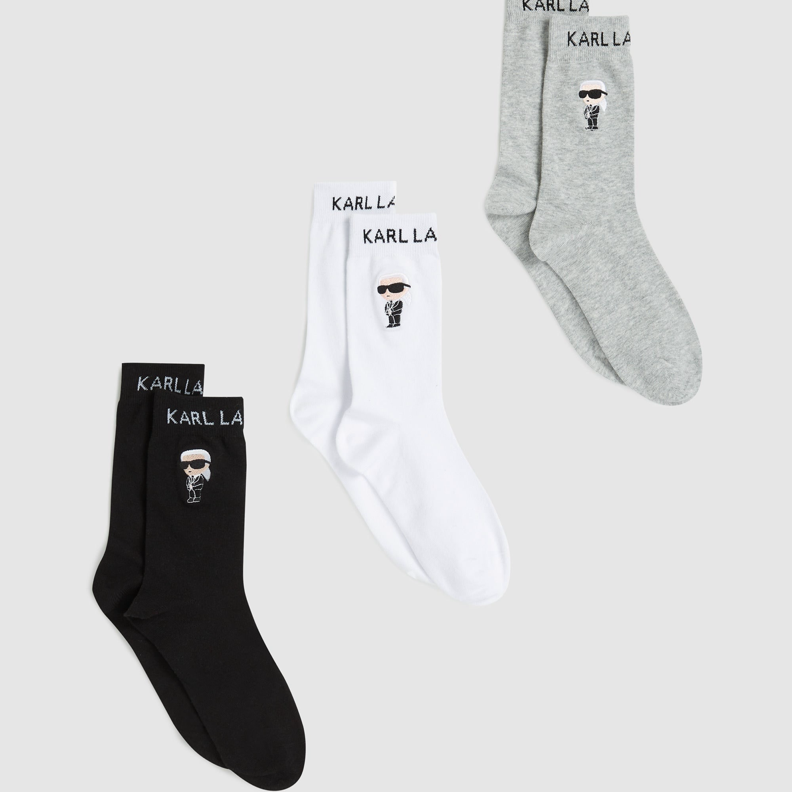 Дамски чорапи Karl Lagerfeld Jeans Women Socks A4W47037972 Top View