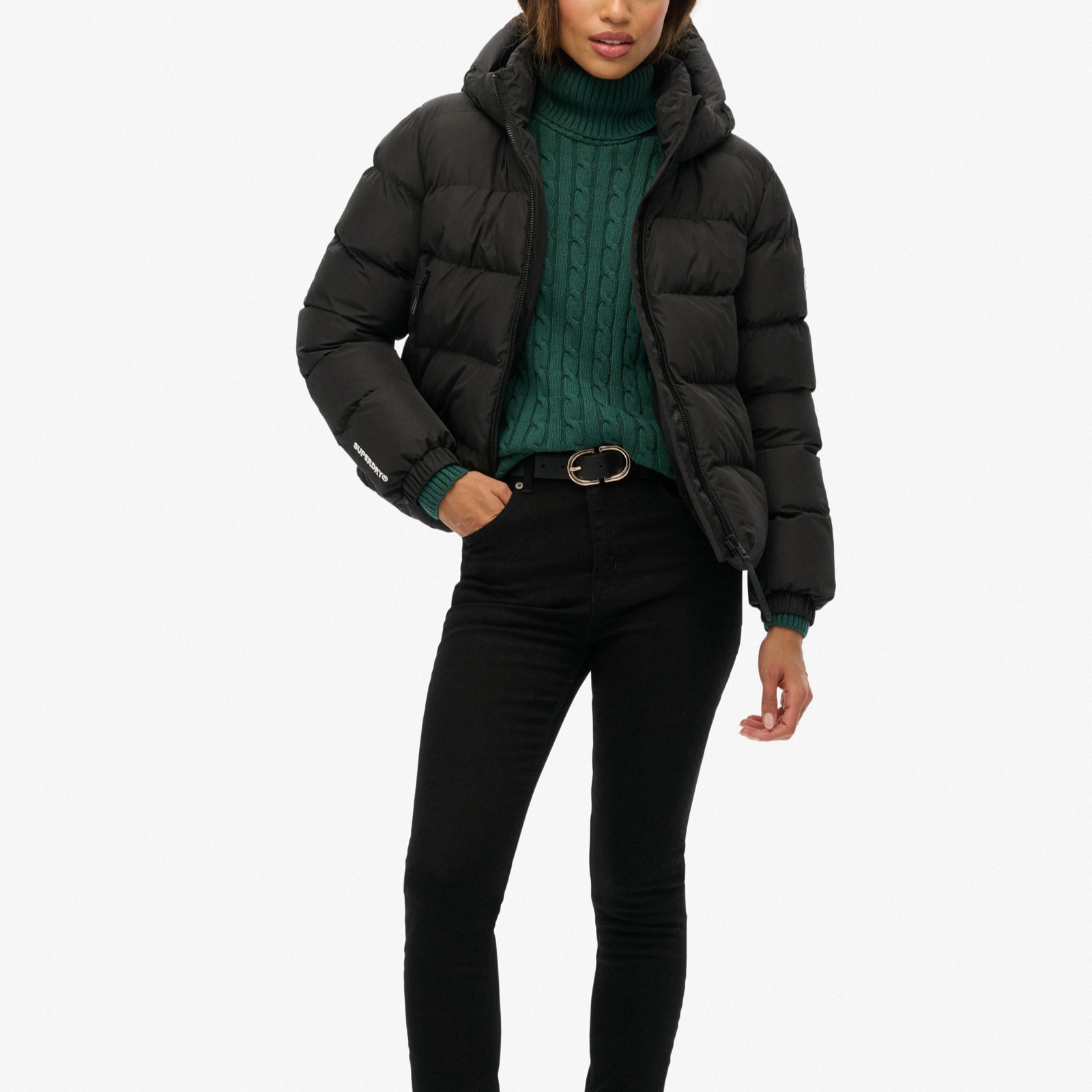 Дамско зимно яке Superdry Women Jacket W5011996A Front View