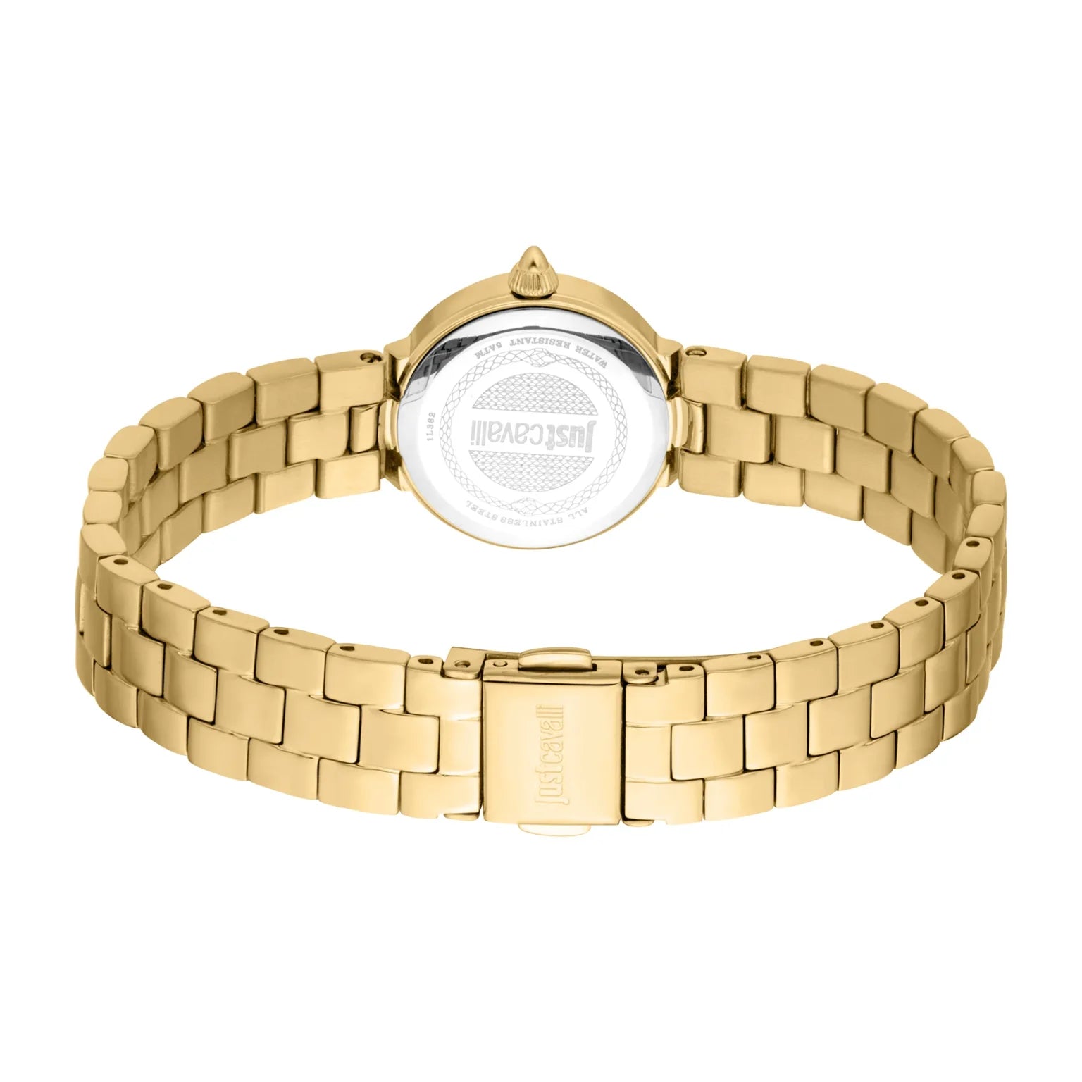 Дамски часовник Women’s watch Just Cavalli Glam Chic Serenita Mini JC1L362M0055 Yellow Gold Champagne