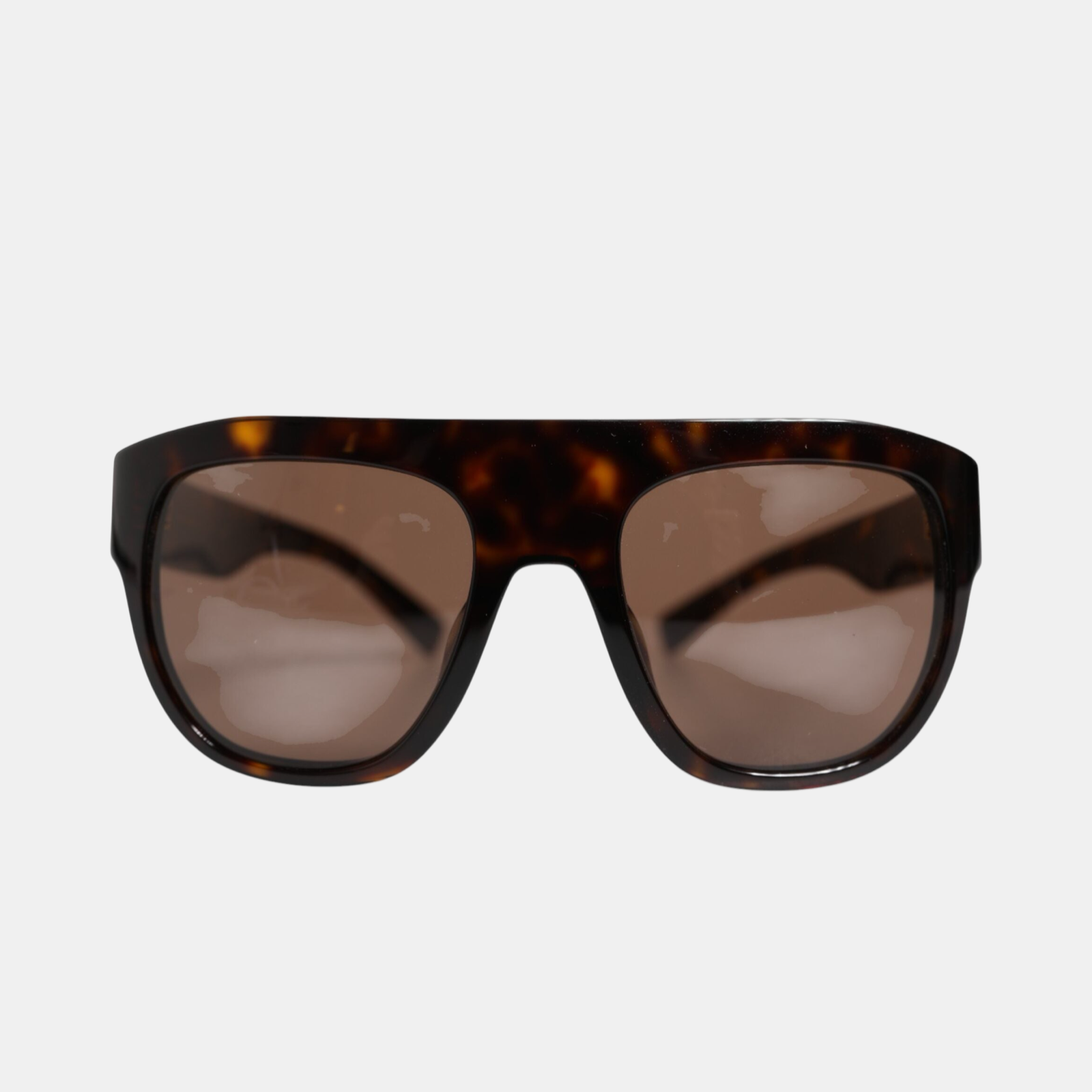 Dolce & Gabbana Dark Brown Havana DG4398F Square Frame Eyewear Sunglasses