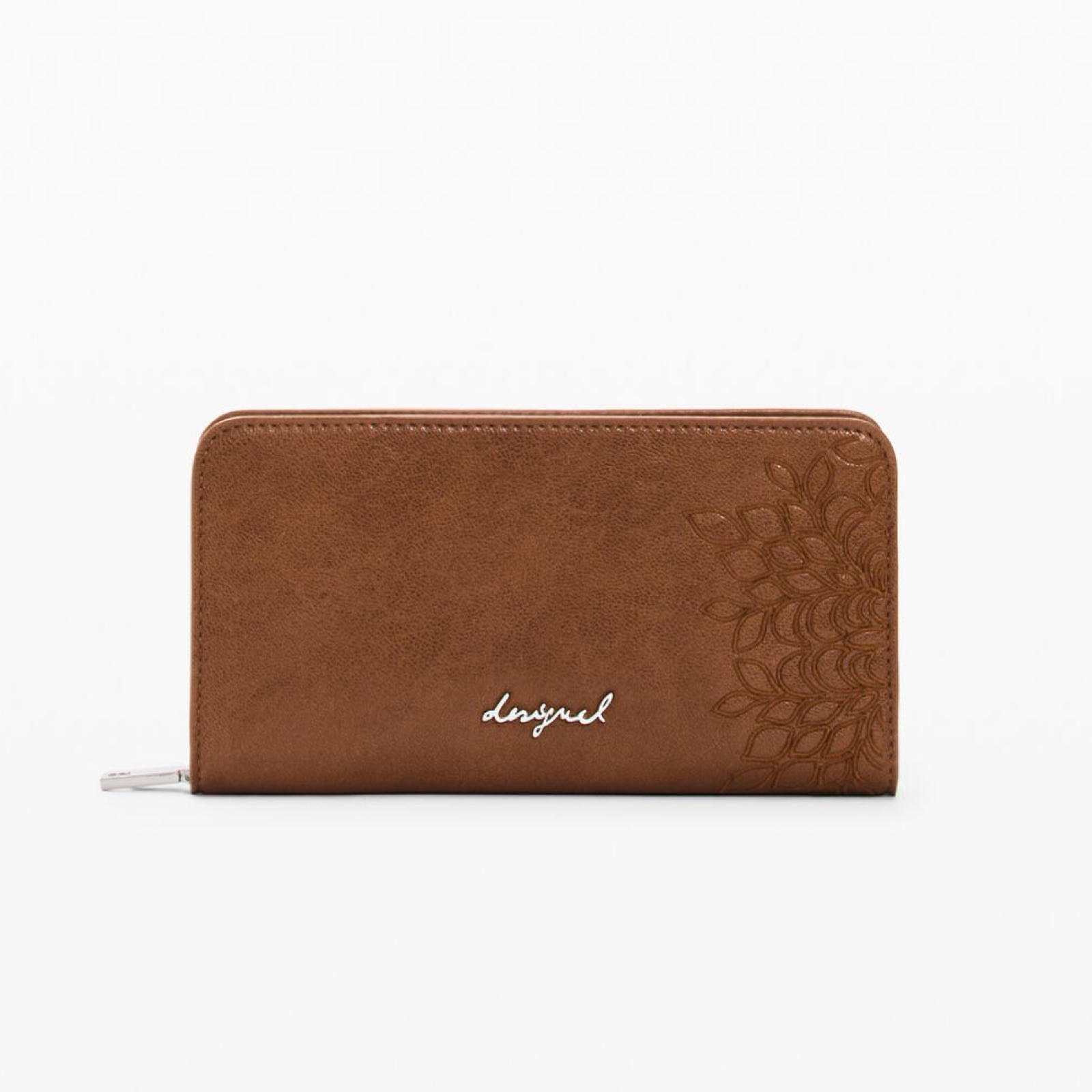 Дамско кафяво портмоне Desigual Women Wallet 26SAYP21 6011U Front View
