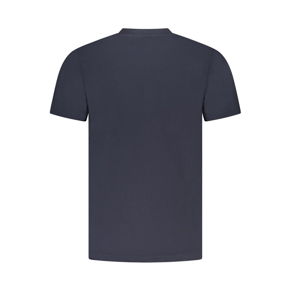 Мъжка тениска Men's t-shirt Cavalli Class
TXT60UJD060 04502 Dark Blue back view