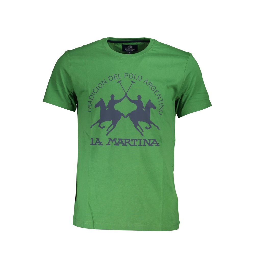 Мъжка тениска Men's t-shirt La Martina
XMR011JS206 FC07317 03045 Green front view