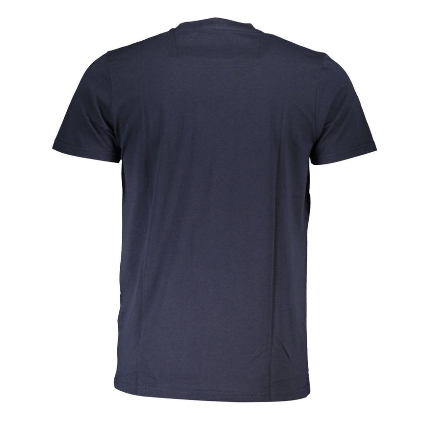 Мъжка тениска Men's t-shirt Cavalli Class
QXT61M JD060 04926 Dark Blue back view