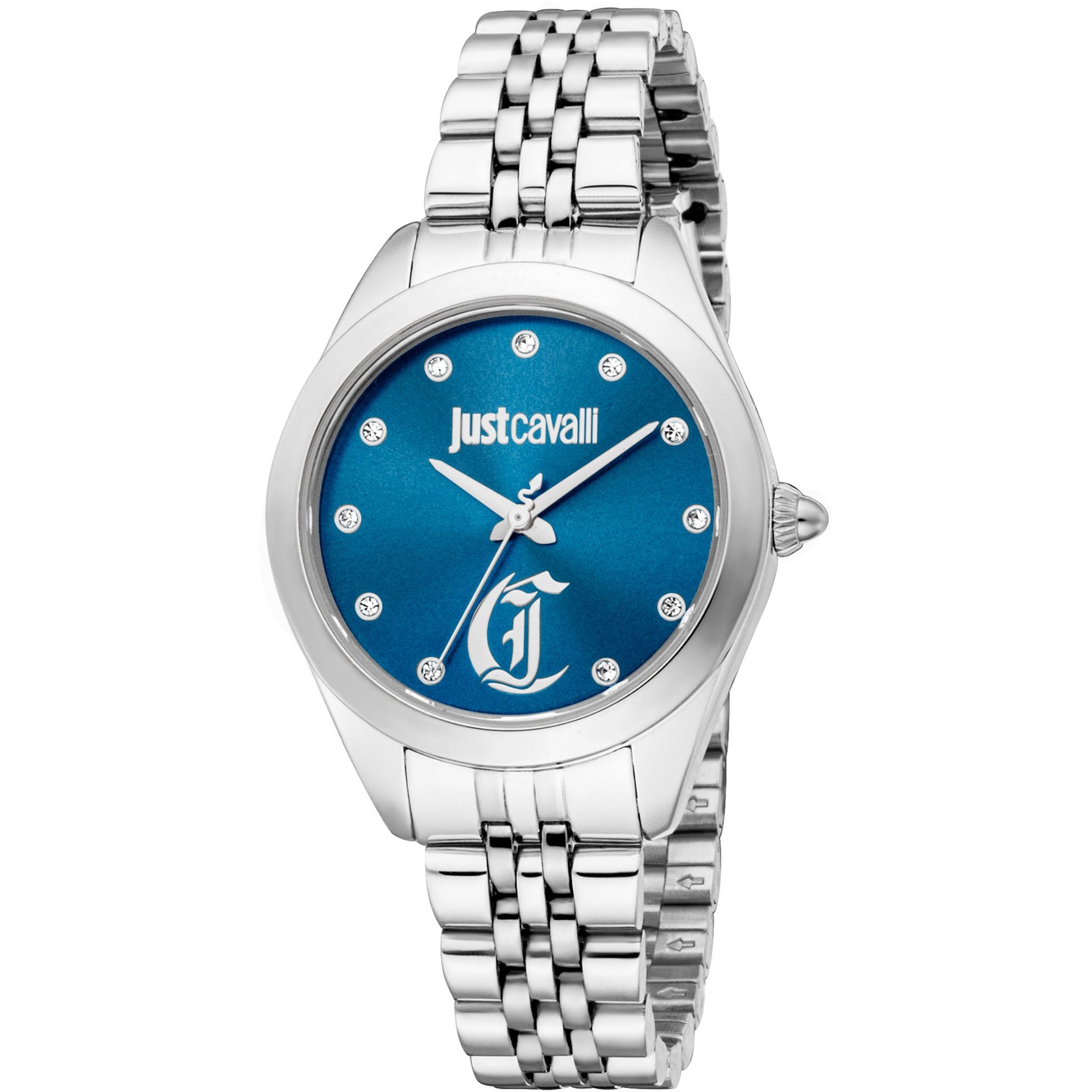 Дамски часовник Women’s watch Just Cavalli Glam Chic Luna JC1L309M0045
Silver Blue