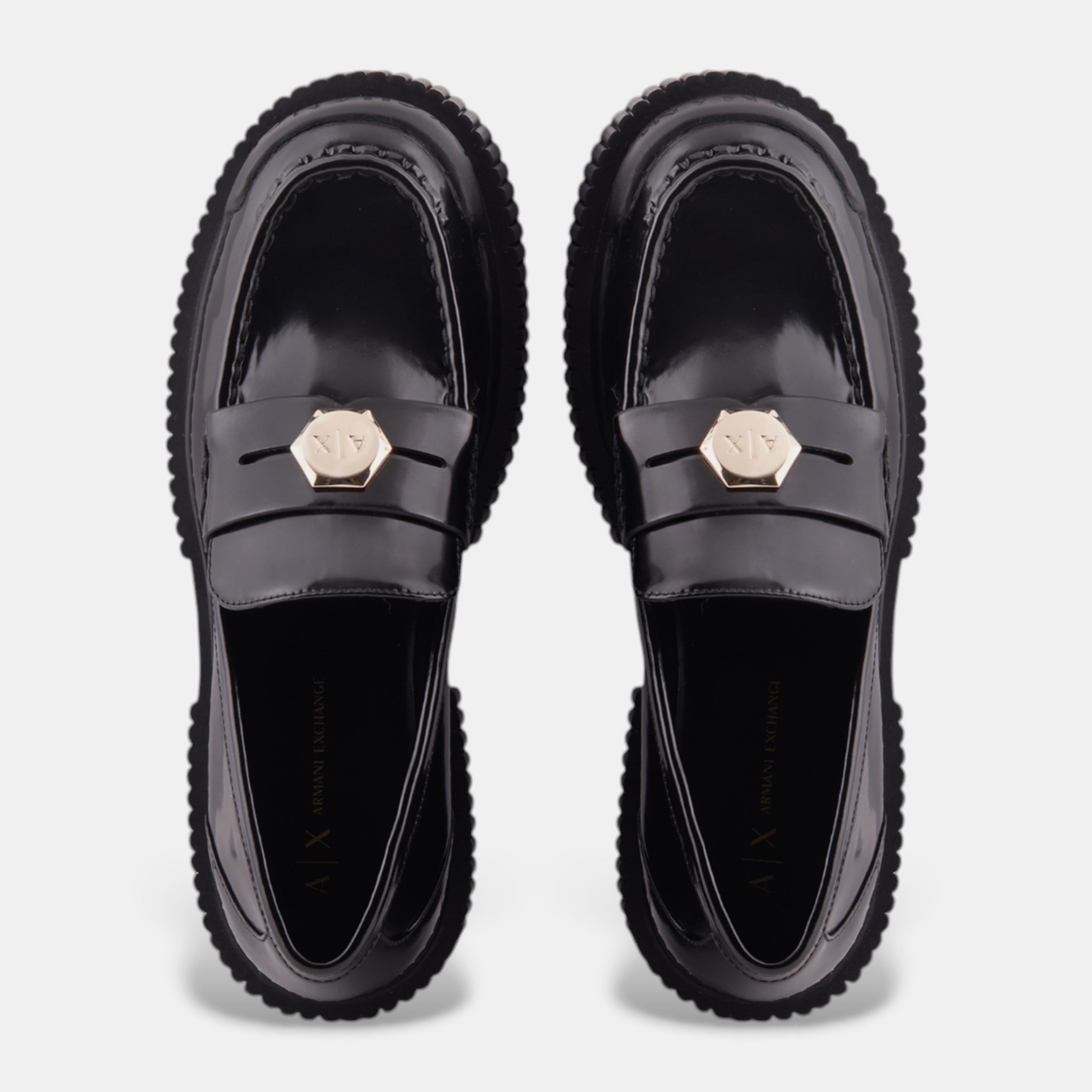Дамски мокасини в черно Women’s moccasins / loafers Armani Exchange
XDA005XV87800002 Black top view