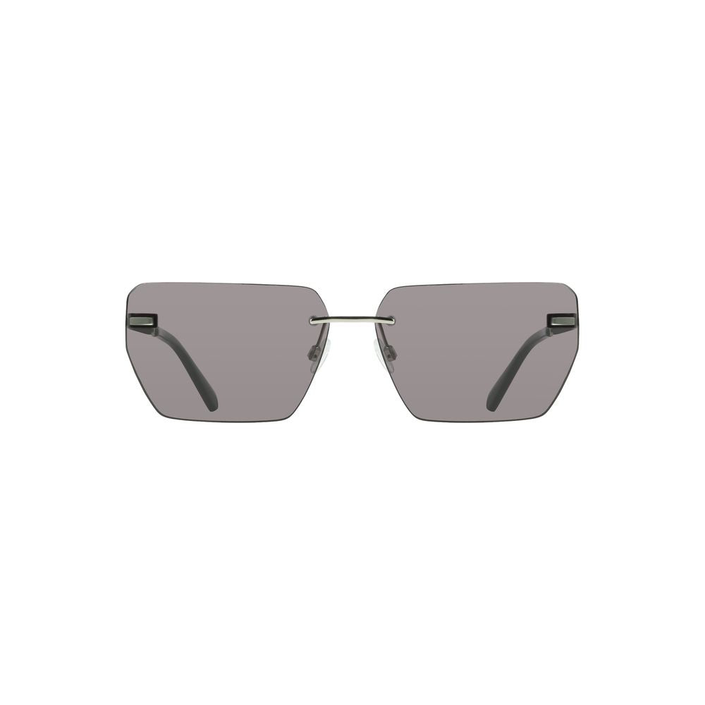 Calvin Klein Gray Metal Sunglasses