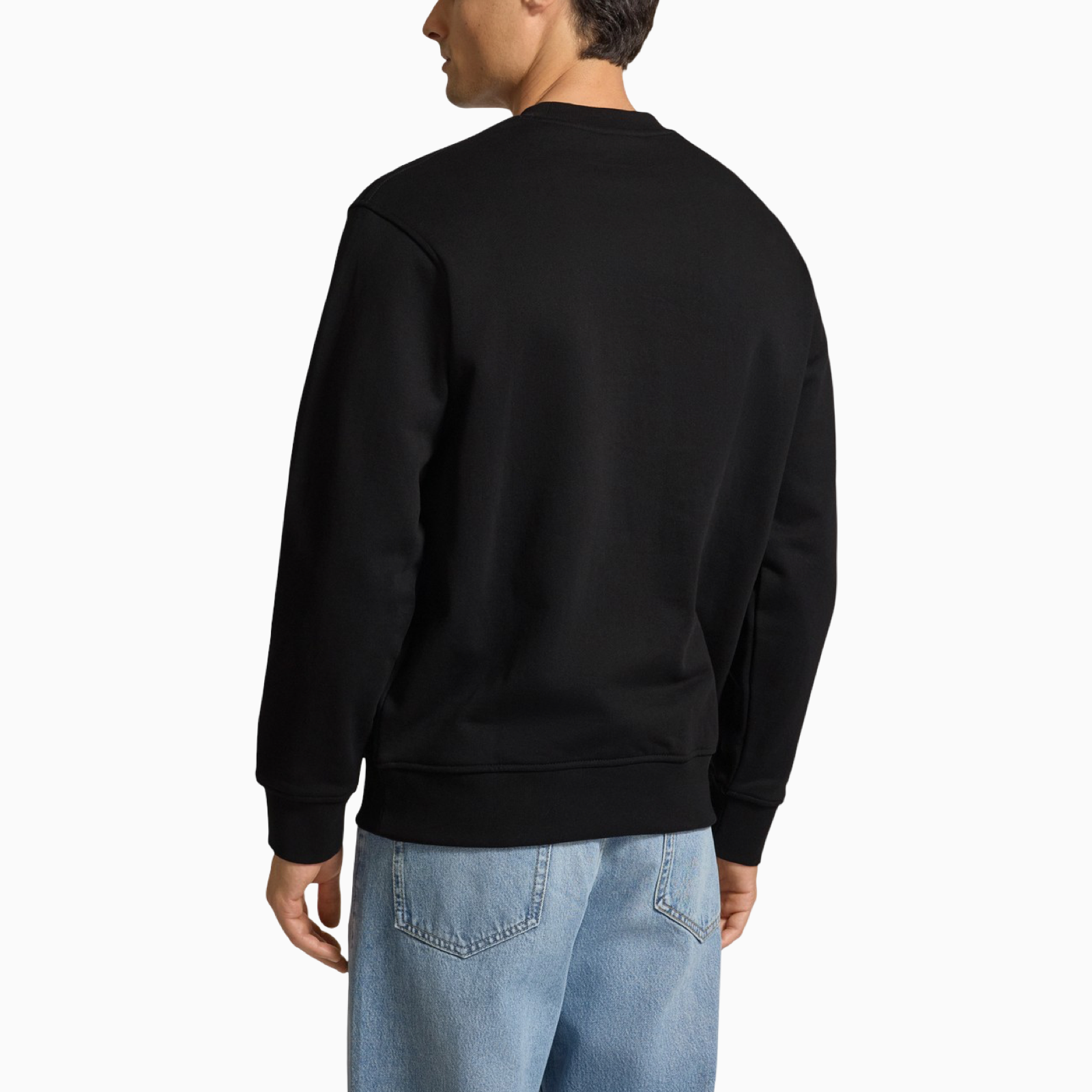 Мъжка черна блуза Armani Exchange Men Sweatshirt XM001284 AF20934 Back View