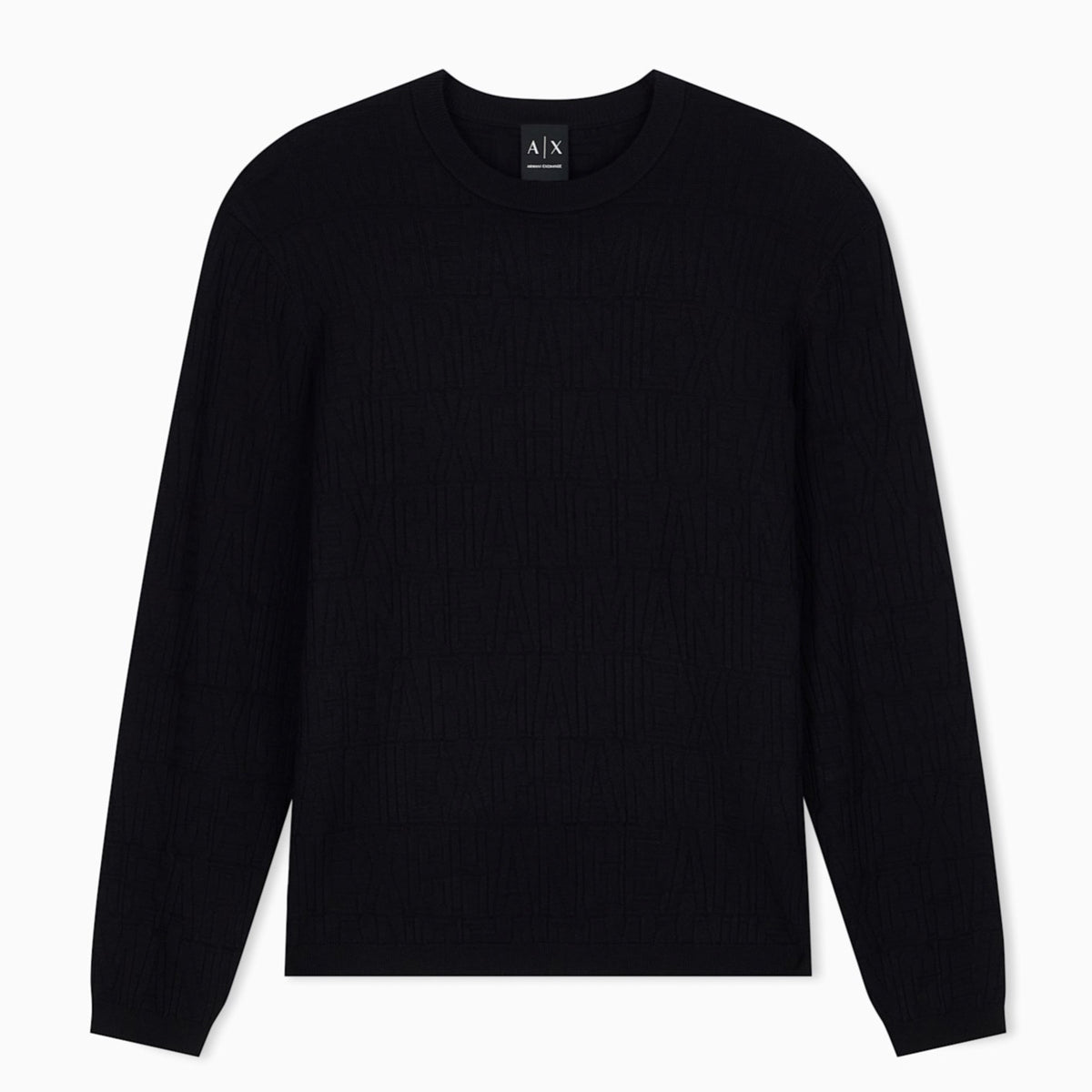 Мъжки пуловер Armani Exchange men’s knitwear XM002986 AF10454 UC001 Top view