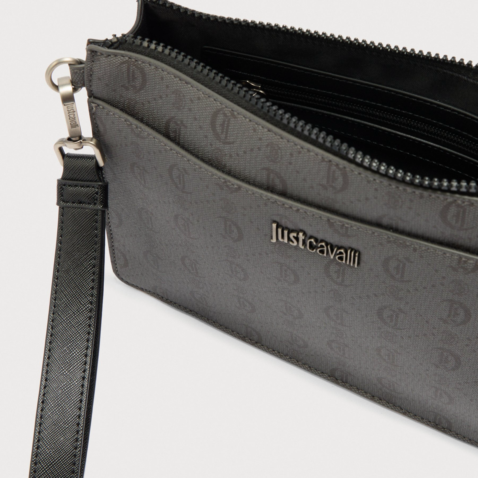 Мъжка чанта Just Cavalli Men Clutch Bag 80QA4B45 ZSD82 R13 Top View