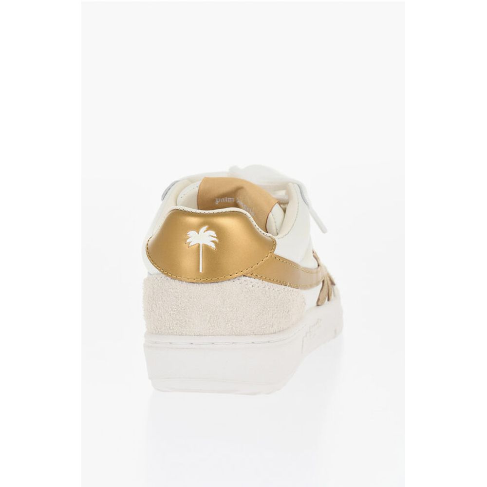 Palm Angels Leather UNIVERSITY Low-Top Sneakers