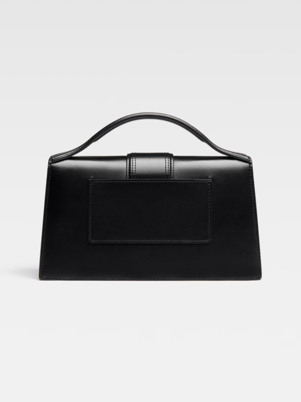 Women’s handbag JACQUEMUS Le Grand Bambino 213BA0073000-990 Black back view