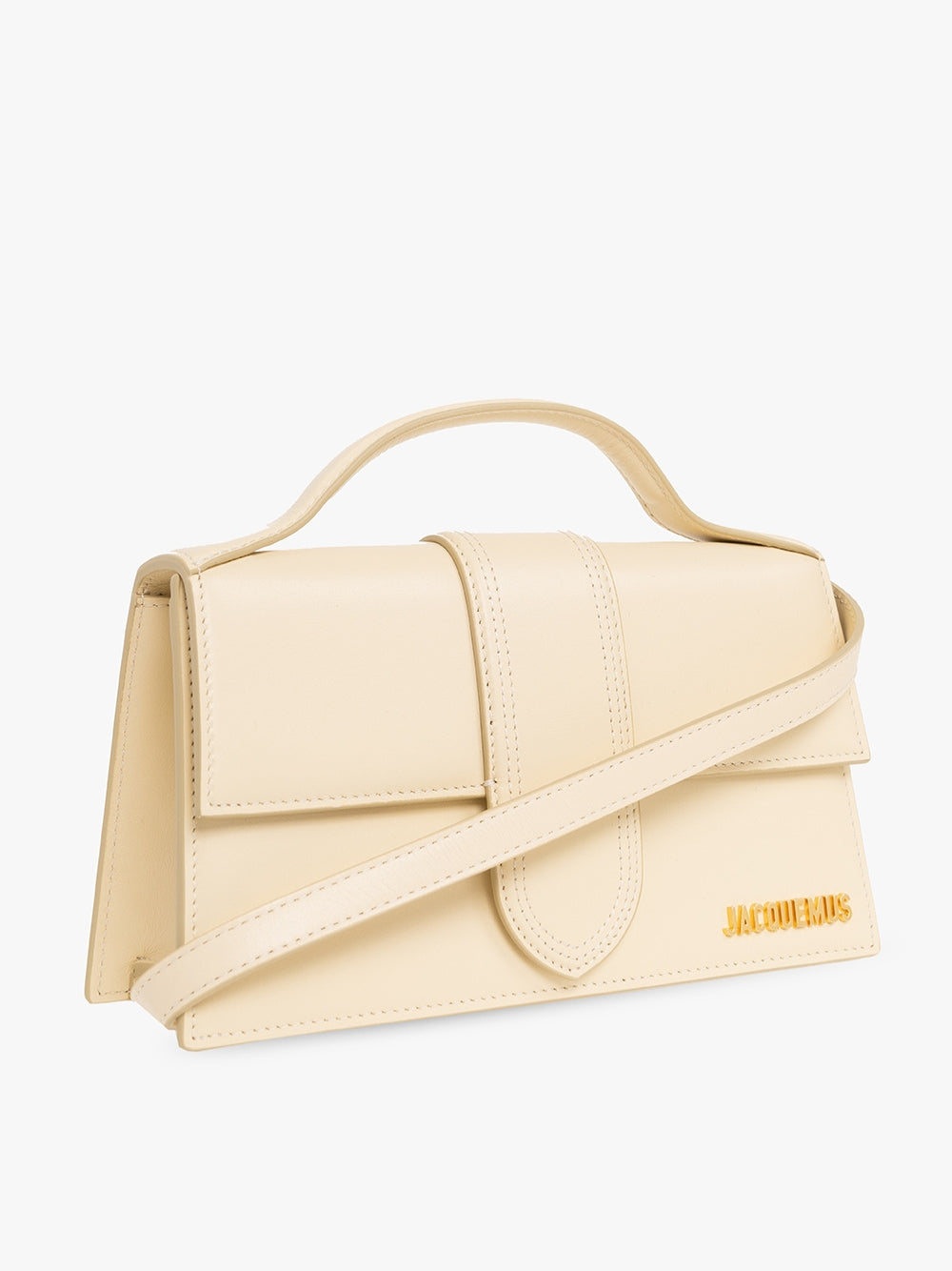 Дамска чанта Women’s handbag JACQUEMUS Le Grand Bambino
213BA0073060120 Beige angled view