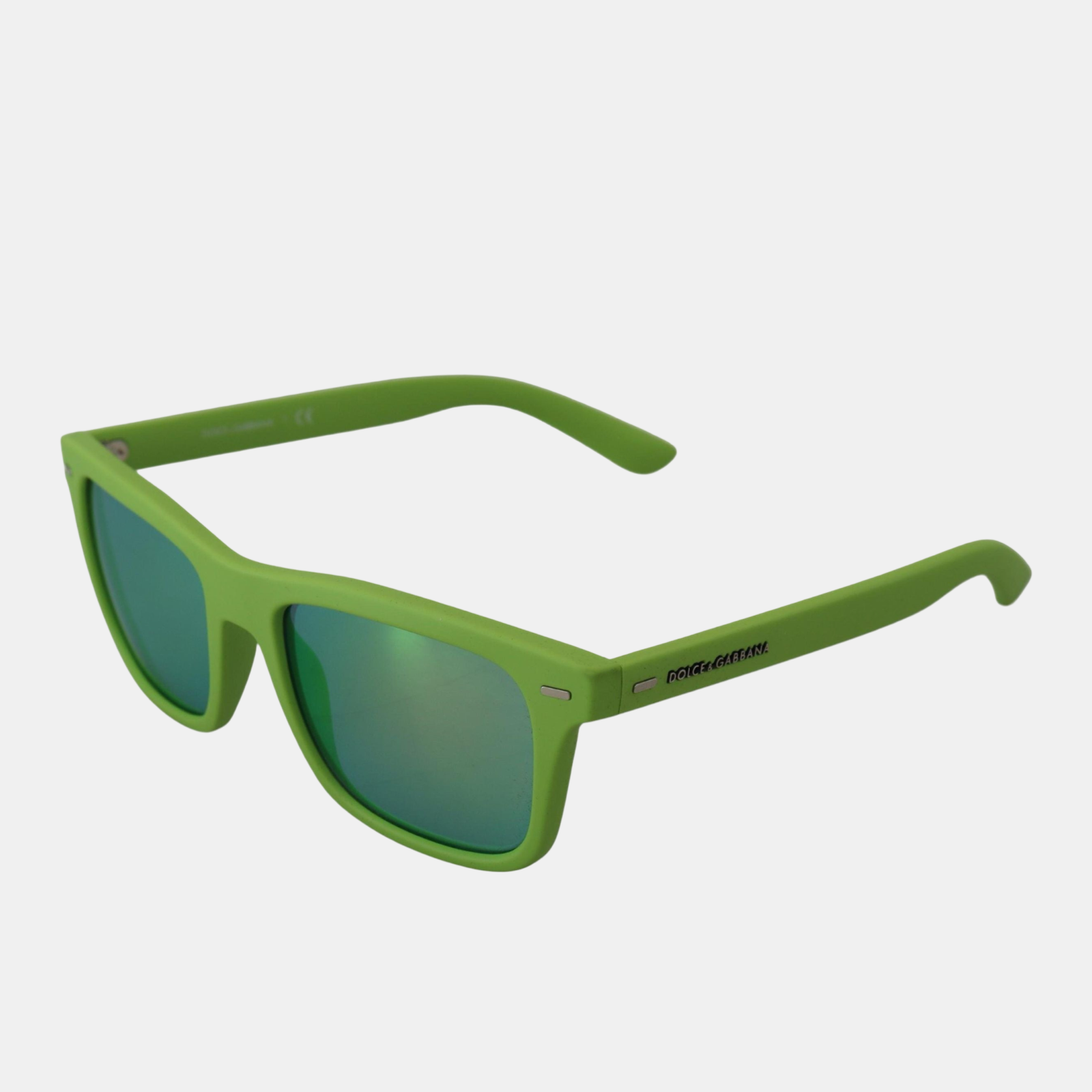 Dolce & Gabbana Acid Green Chic Full Rim Sunglasses