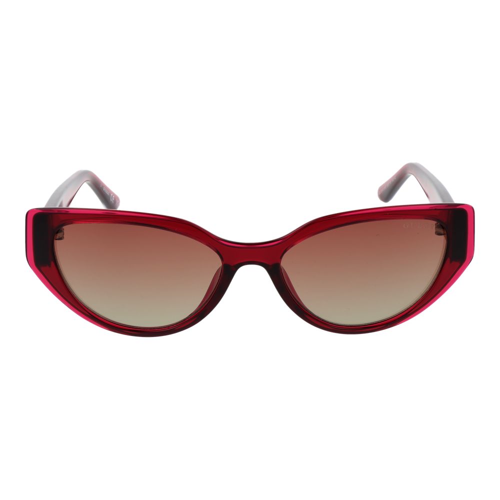 Guess Burgundy Women Sunglasses