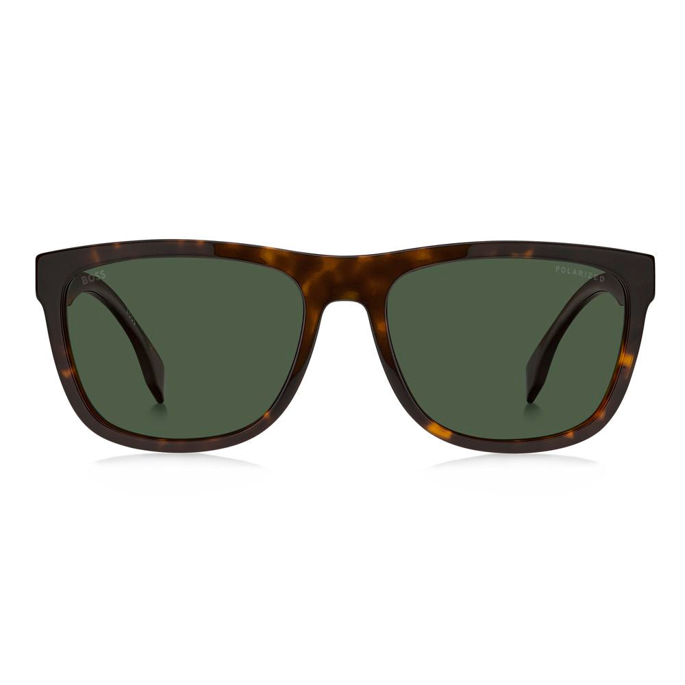 Hugo Boss Brown Haircalf Sunglasses