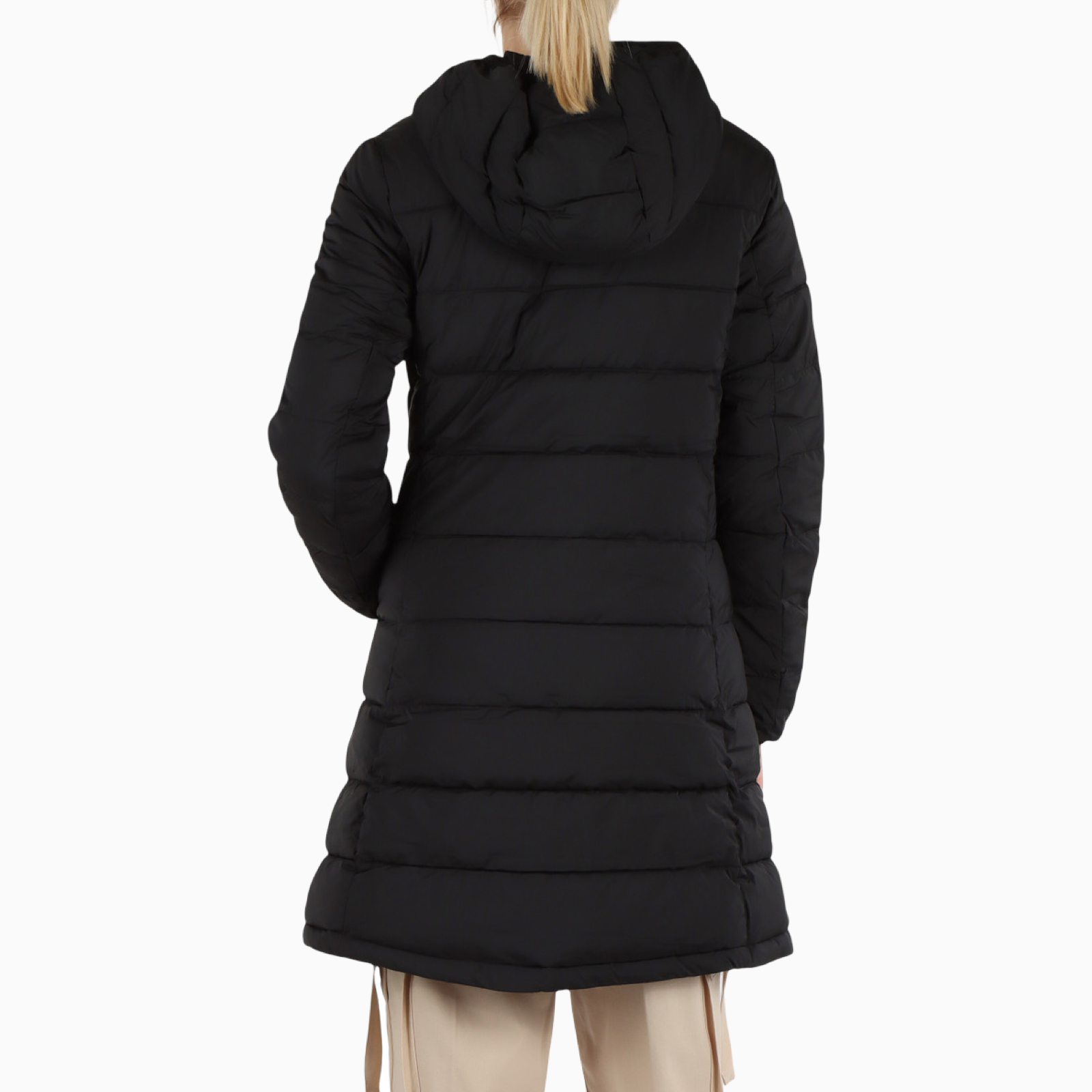 Дамско черно яке Guess Women Jacket V4YL05 WF3X0 Back View