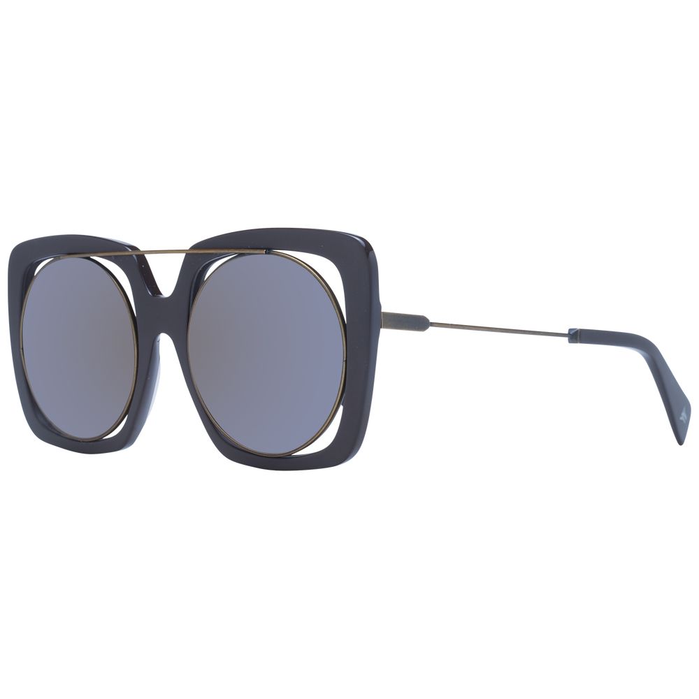 Yohji Yamamoto Brown Unisex Sunglasses