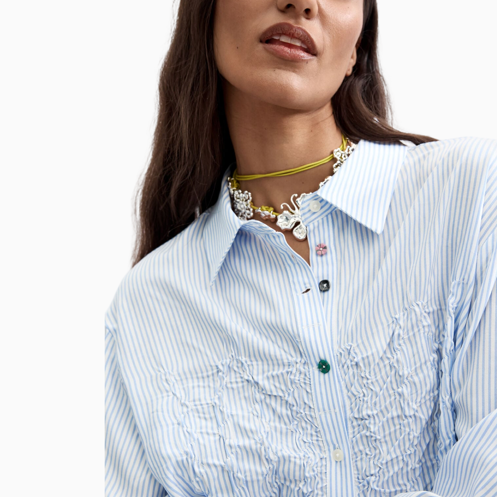 Дамска риза Desigual Women Shirt 26WWCW10 5002 Close-Up