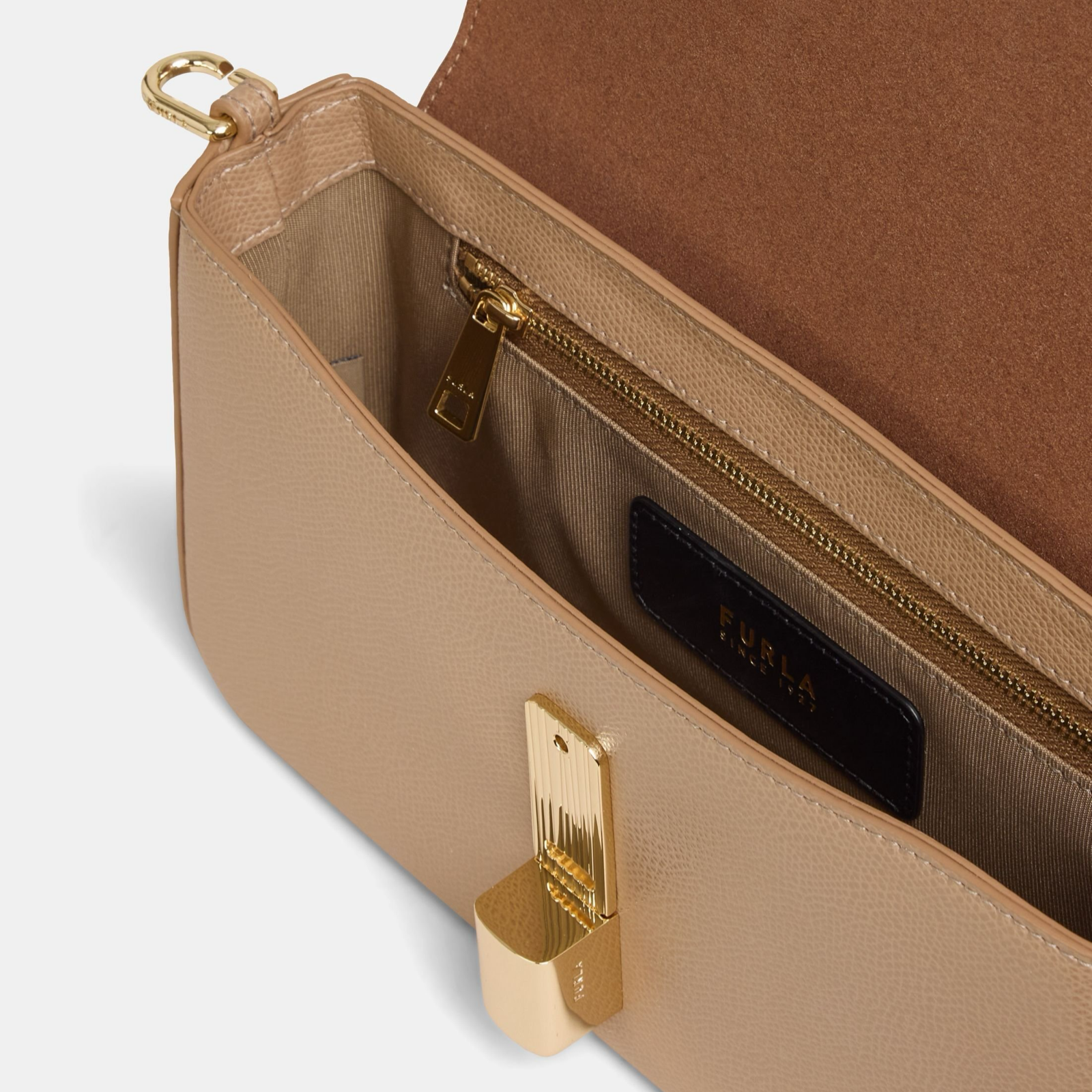 Дамска чанта Furla Iride S Crossbody Bag WB01826 ARE000 1257S Inside View