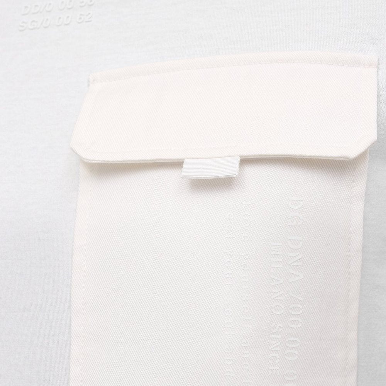 Мъжка бяла тениска Dolce & Gabbana Pocket Men T-shirt