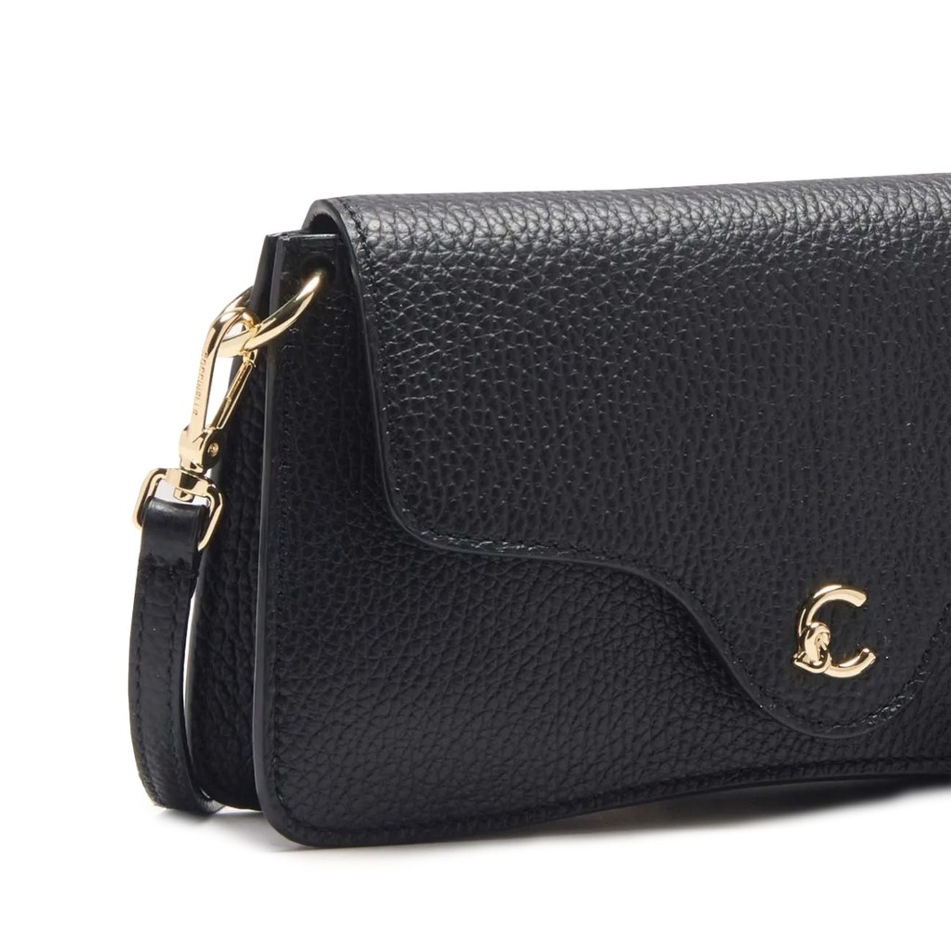 Дамска кросбоди чанта Women’s crossbody bag Coccinelle E5SSL270101 001 Black cropped view