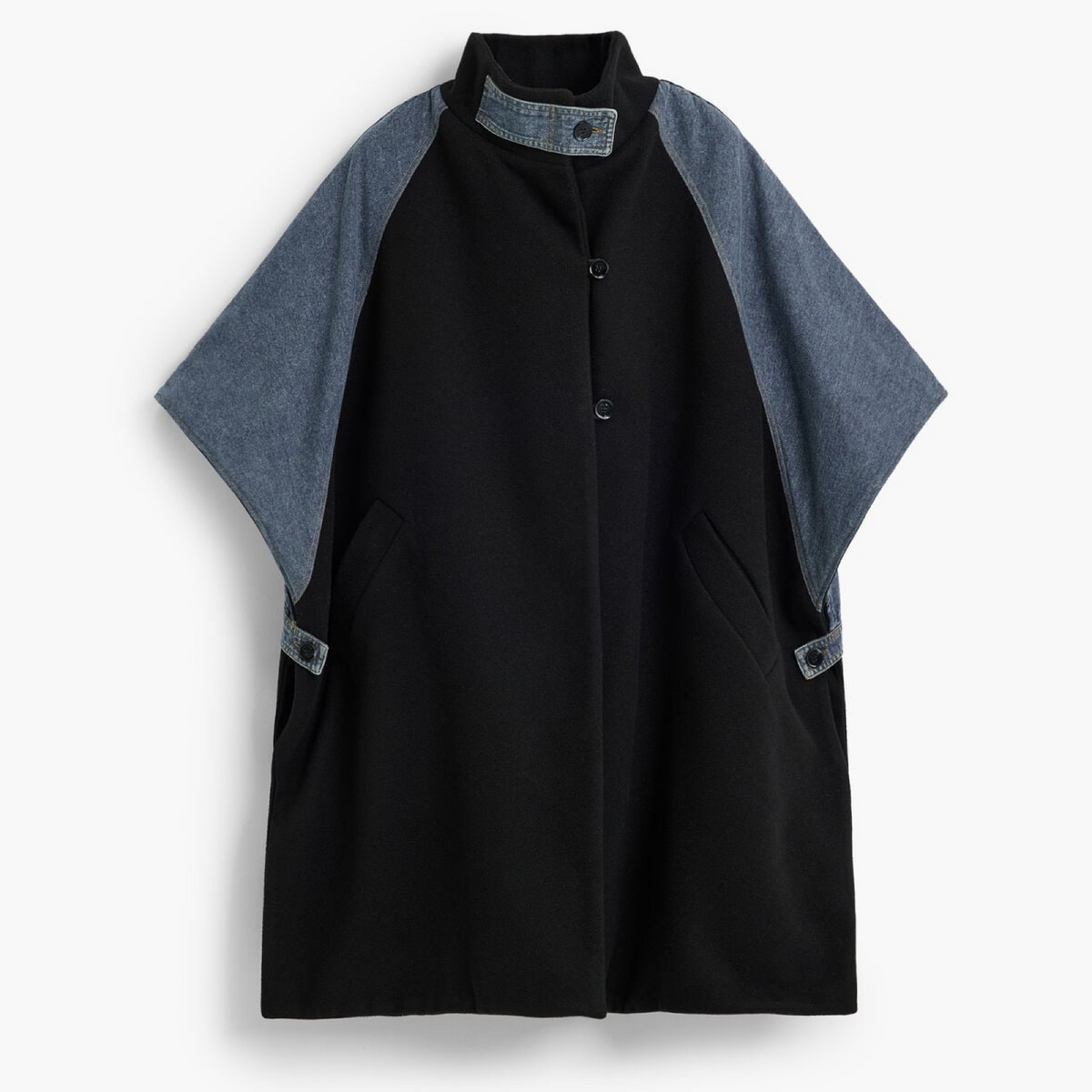Дамско пончо Desigual Women Poncho 26WAIA31 5005 Front View