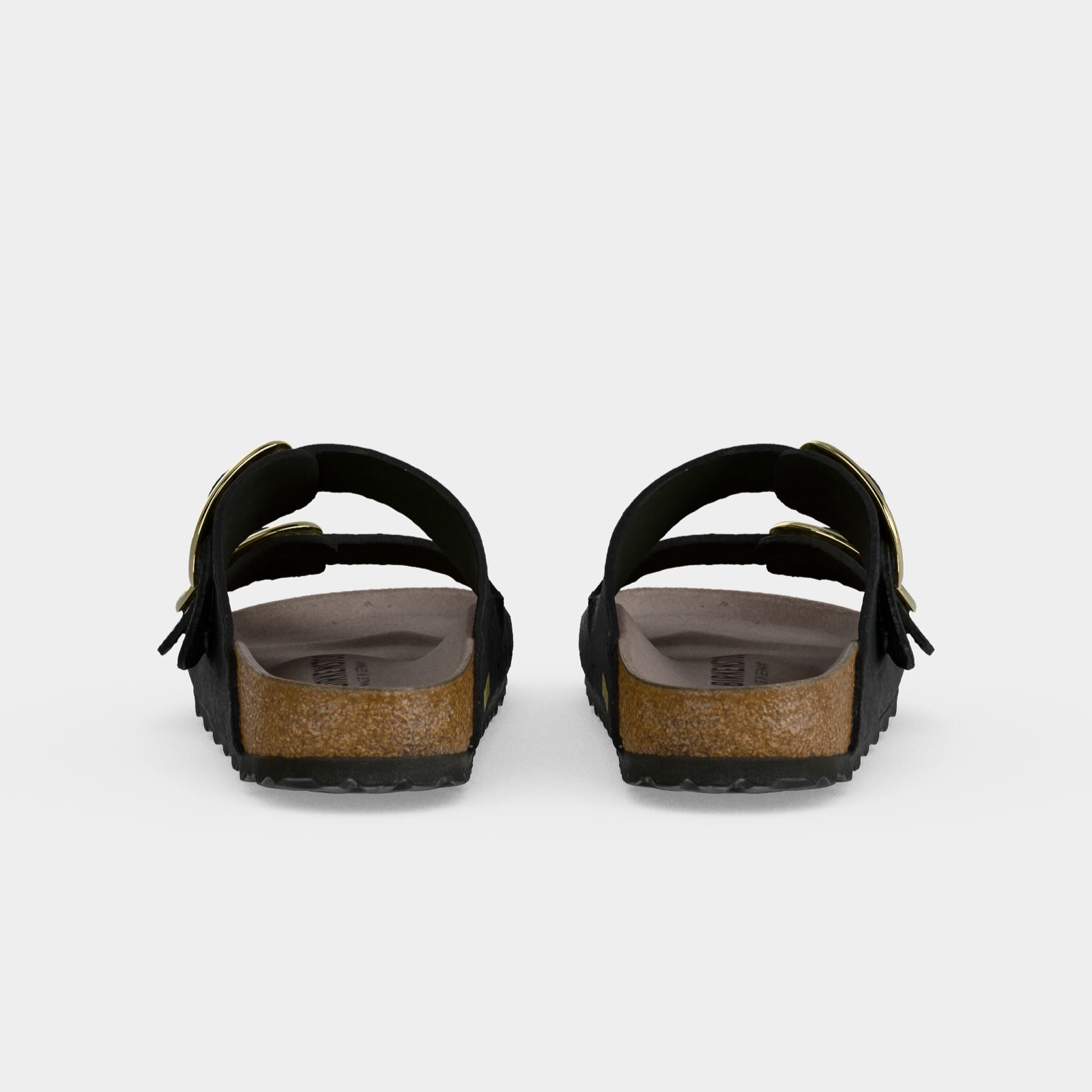 Дамски сандали Birkenstock Arizona BS Python 1032881 Black Women Sandals 1032881 Black Heel View