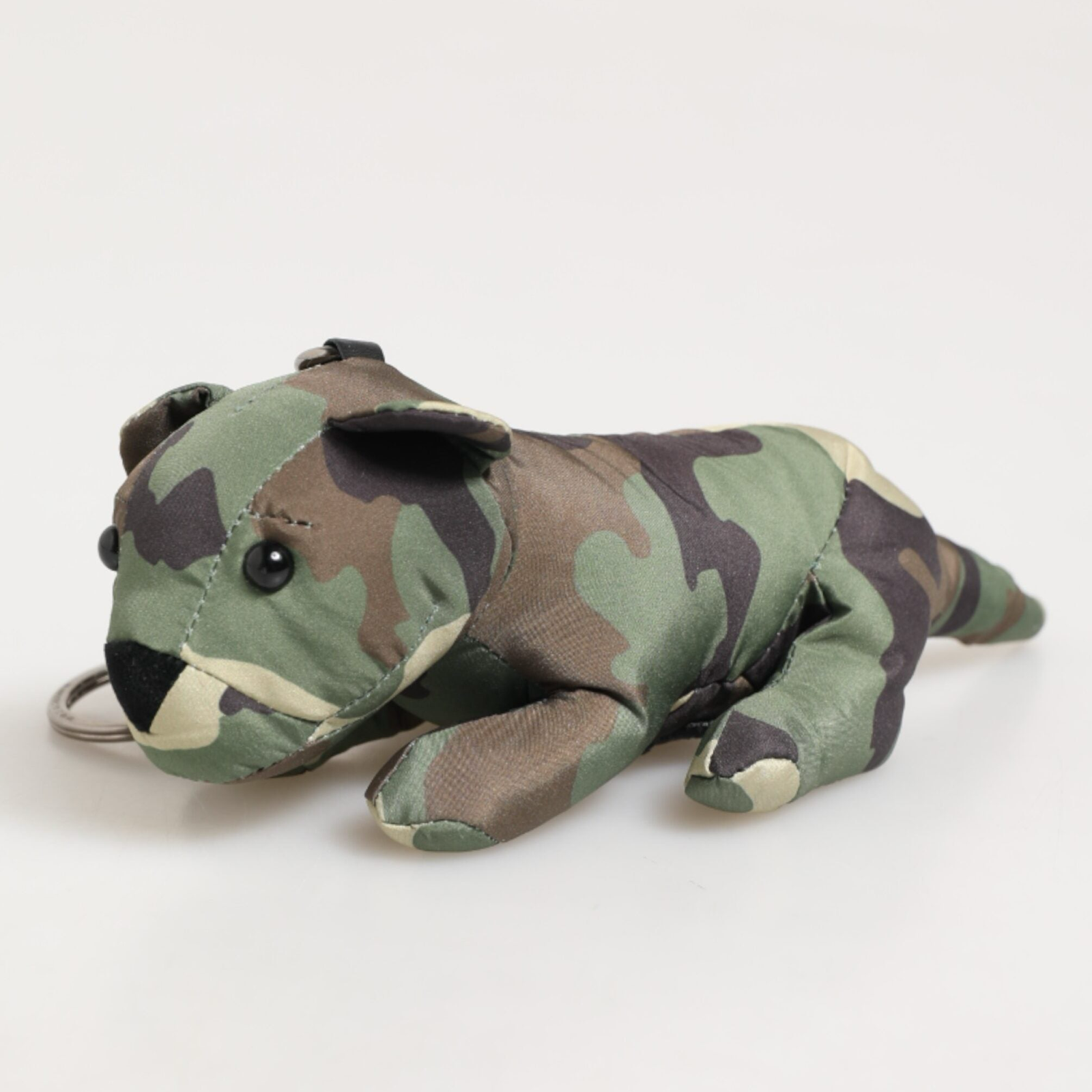 Dolce & Gabbana Camouflage Animal Silhouette Keyring BP3055 AQ785 HHK26 Side View