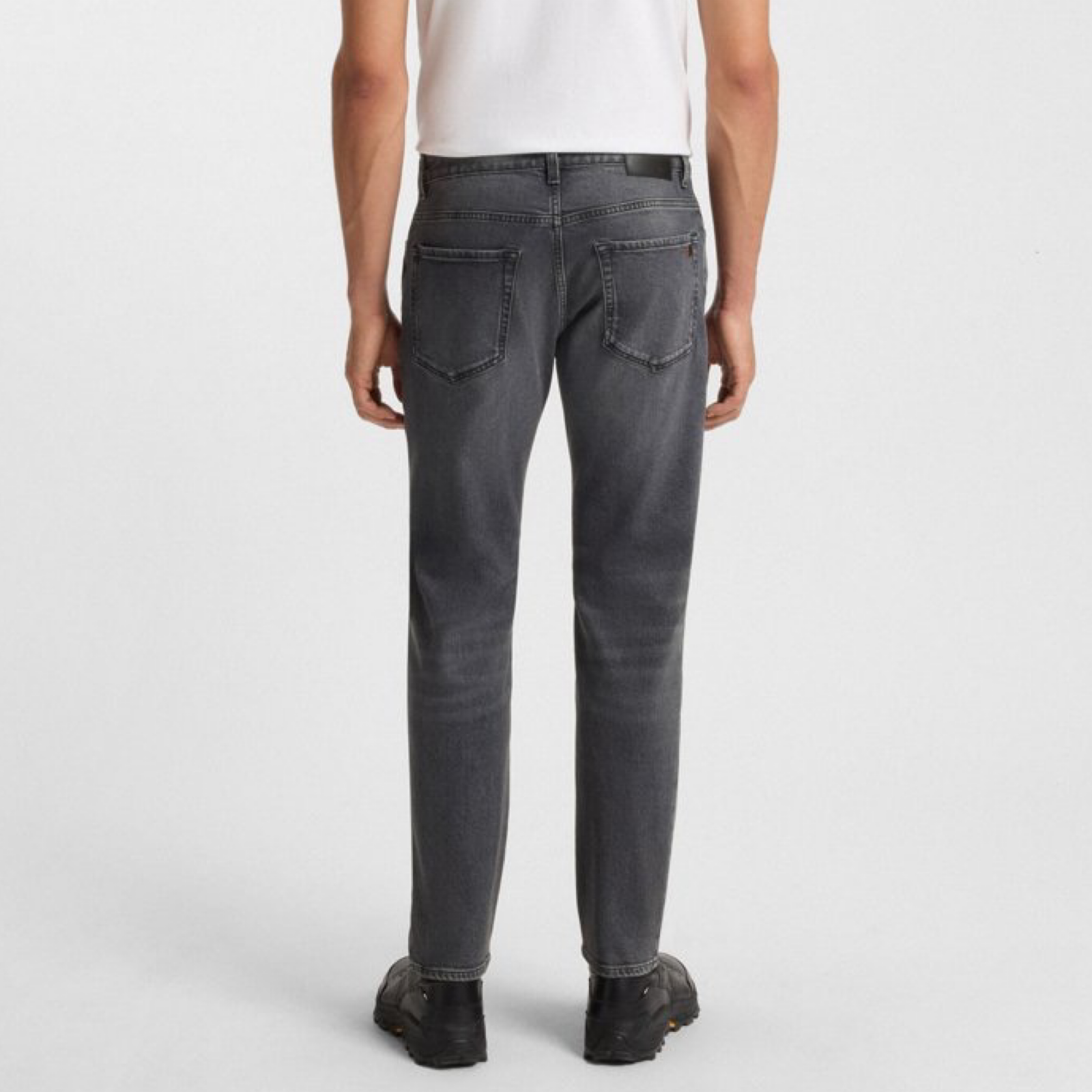 Мъжки сиви дънки Boss Men Jeans 50549530 Back View