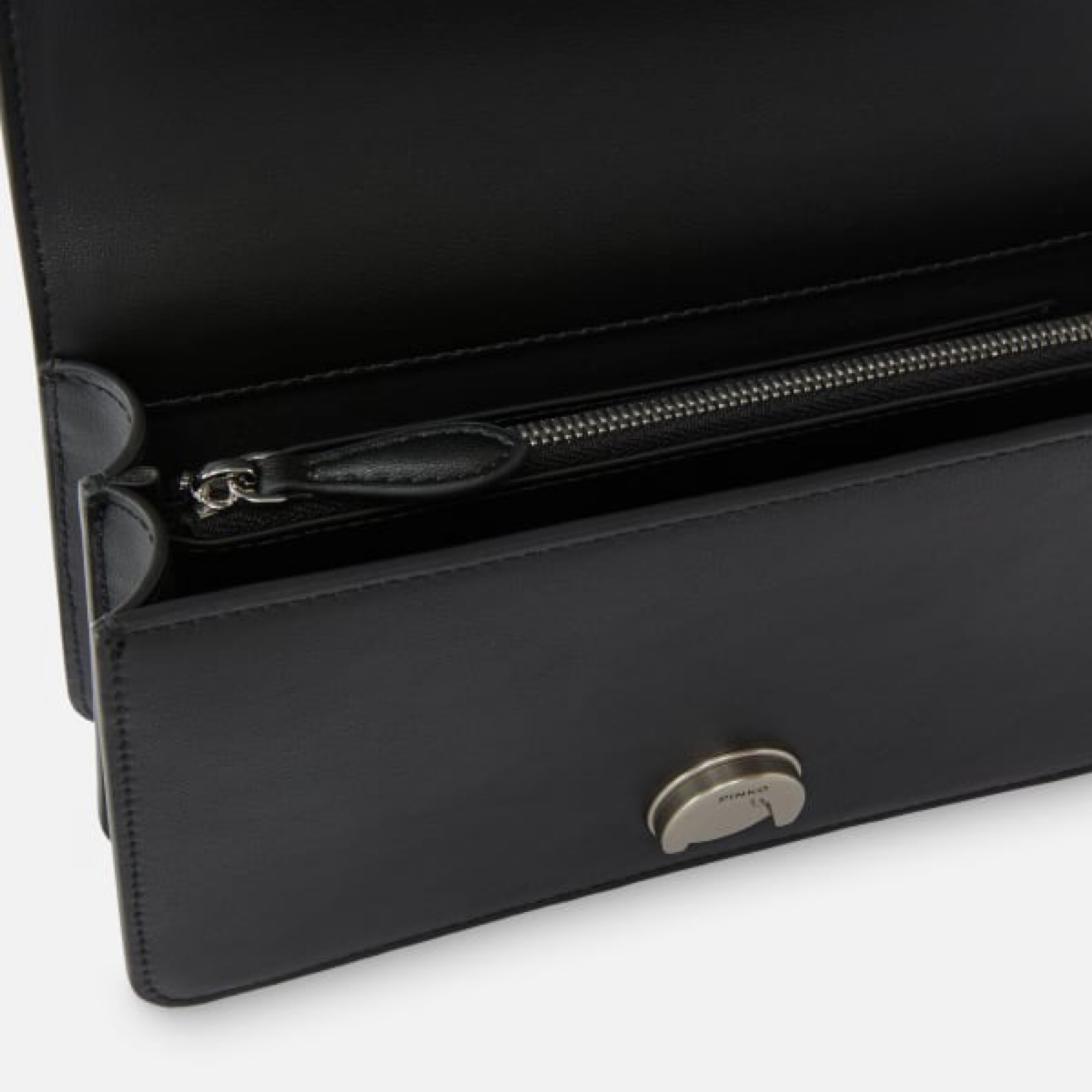 Дамска черна чанта Pinko Mini Love One Simply 105856 A0F1 Inside View