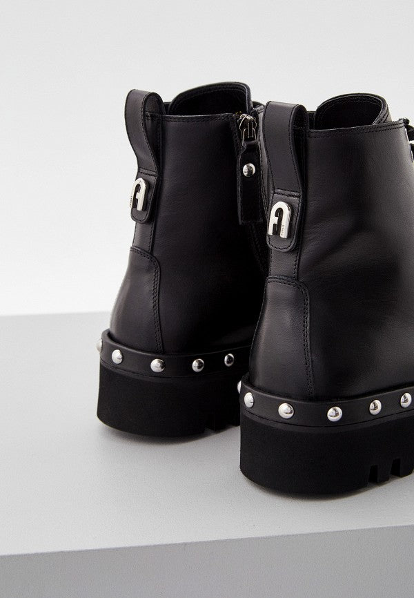 Дамски боти Women’s ankle boots Furla Rita YF54FRIBX1081O6000 Black heels view