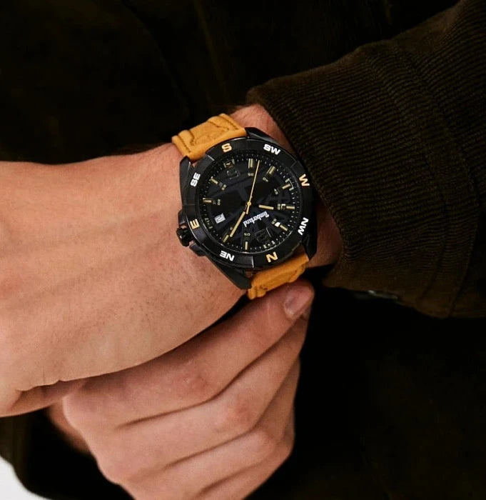 Мъжки часовник Men’s watch Timberland TDWGB2202101 Brown lifestyle view