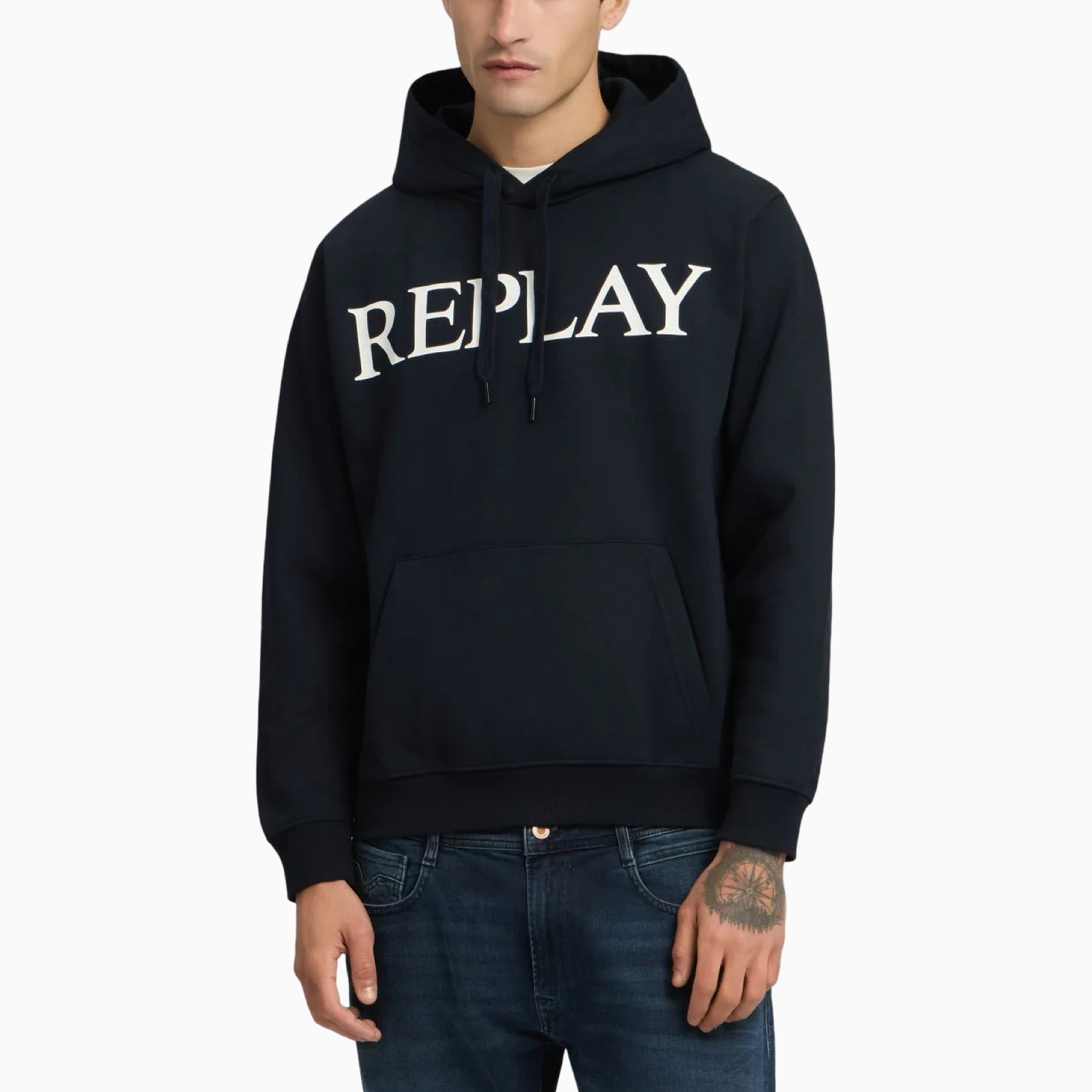 Мъжки суичър Replay Men Sweatshirt M3104.000.23832 Front View