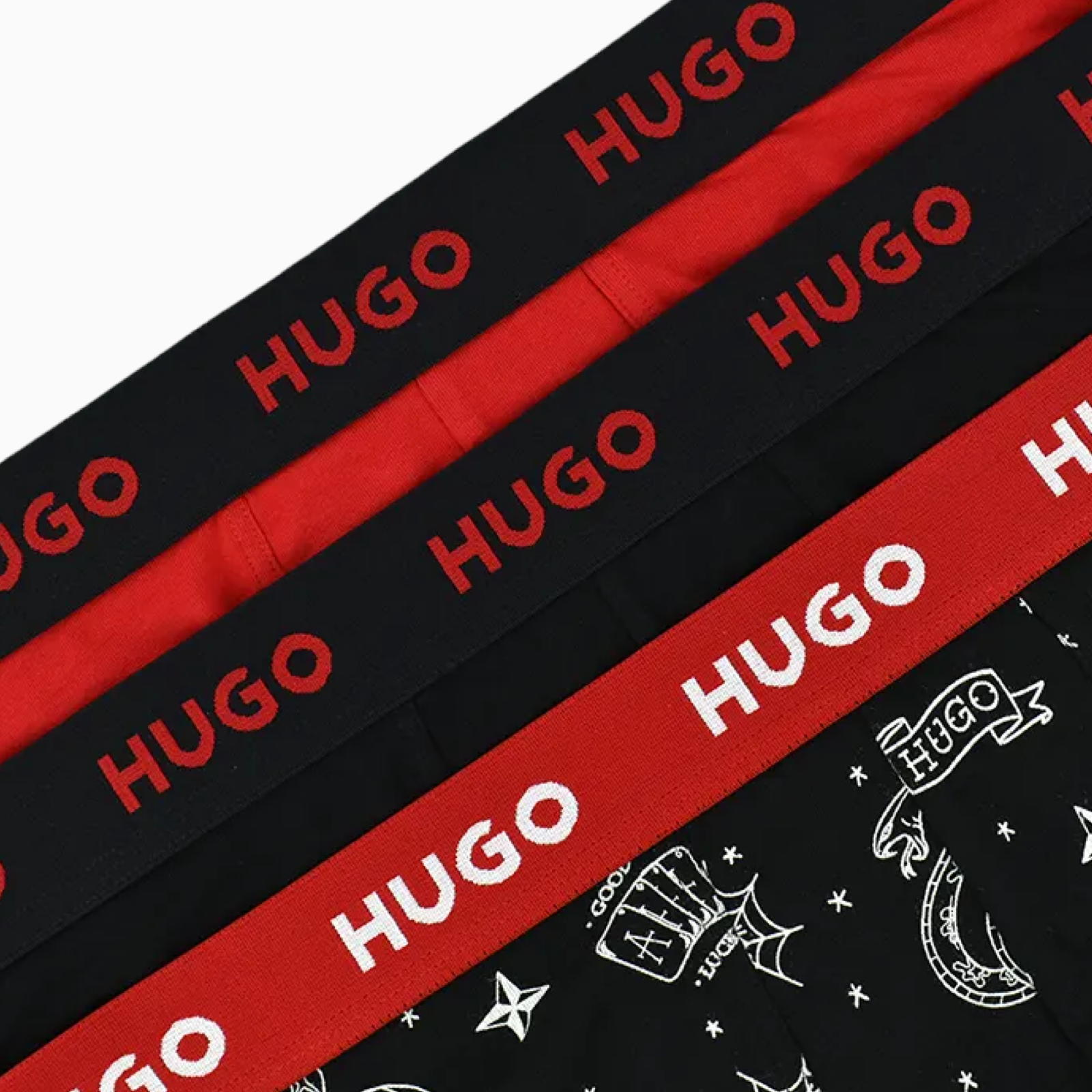 Мъжки боксерки Hugo Men 3-pack Boxers 50532550 980 Close-Up