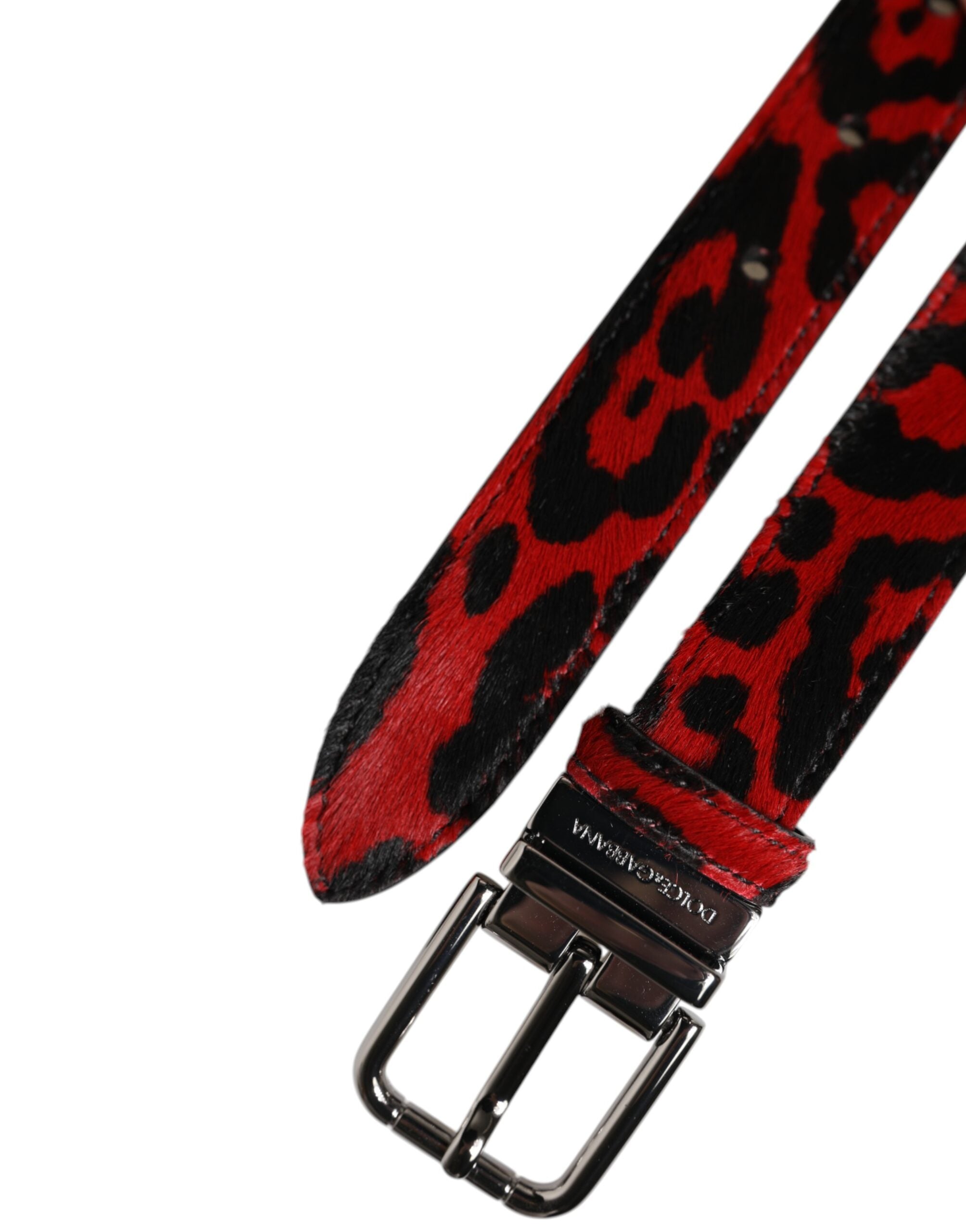 Мъжки колан Men’s luxury belt DOLCE & GABBANA BC4337A Q854 Red Black
