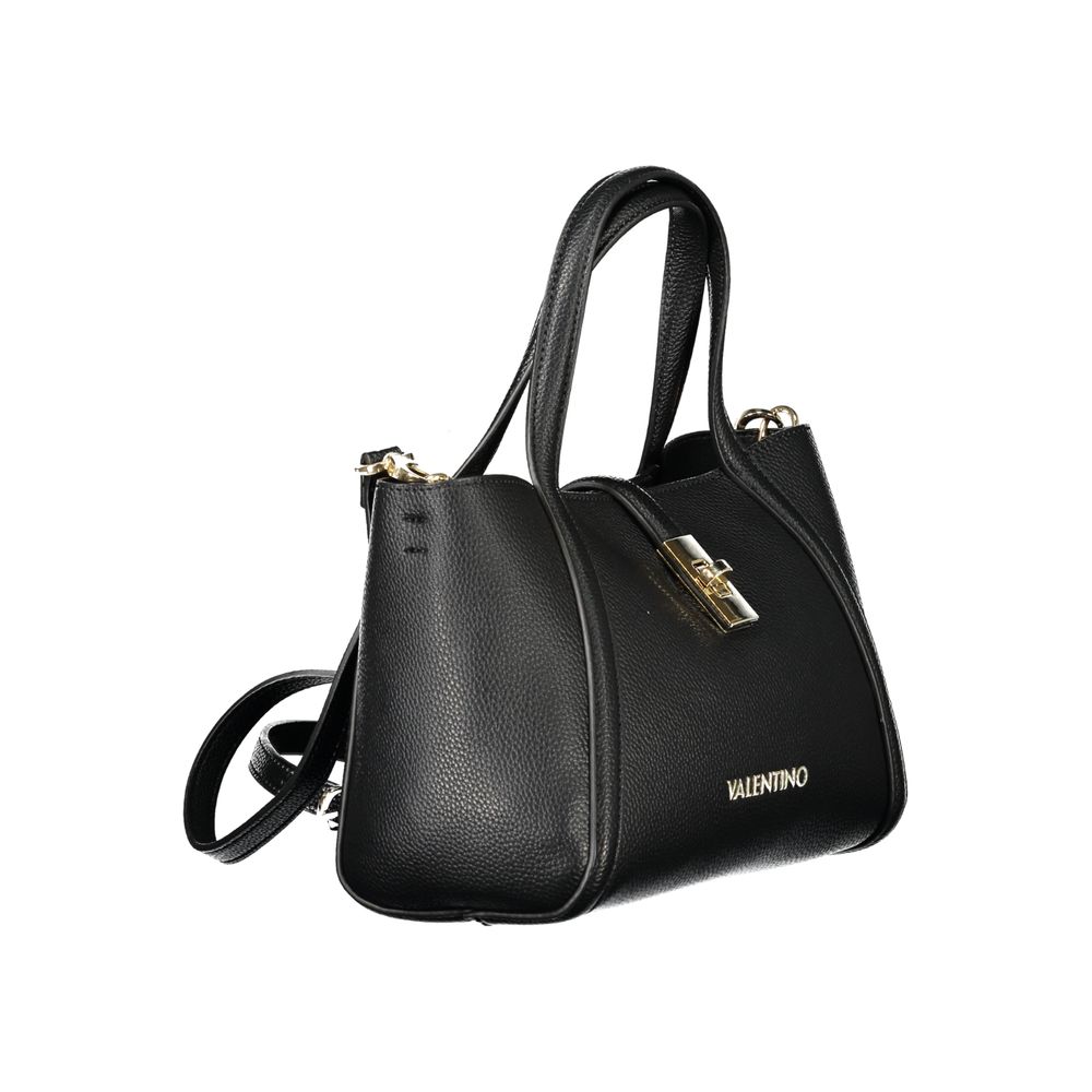 Дамска чанта Women’s shoulder bag Valentino LOIAS VBS8Y402 Black angled view