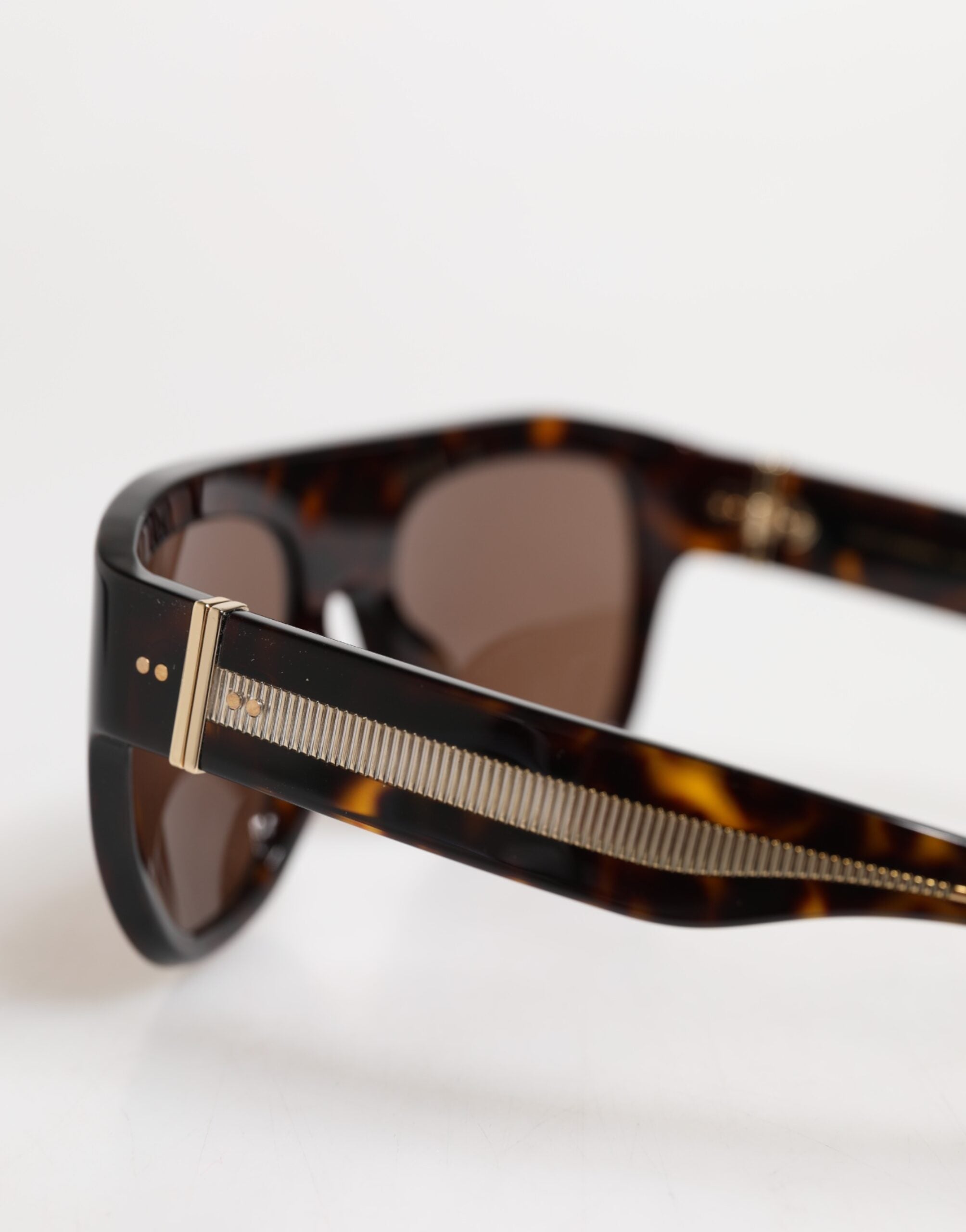 Dolce & Gabbana Dark Brown Havana DG4398F Square Frame Eyewear Sunglasses