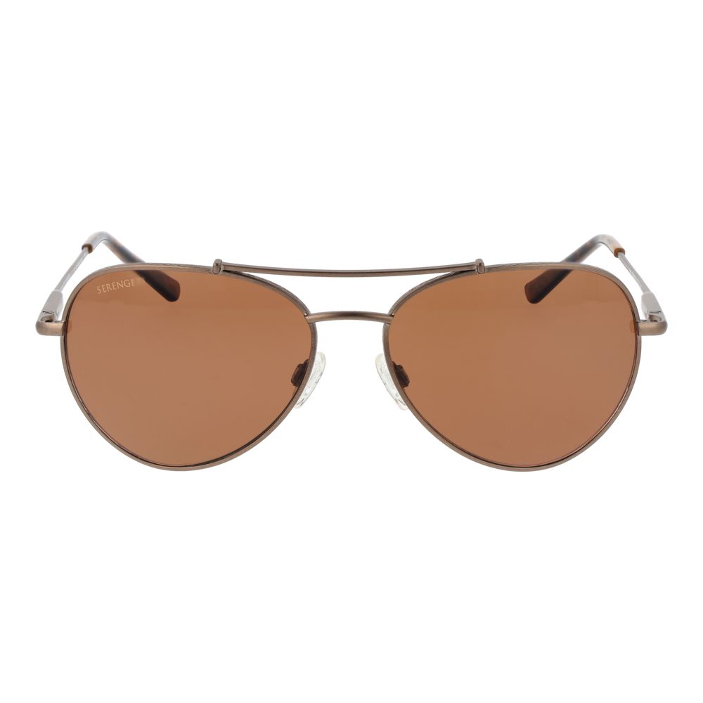 Serengeti Brown Unisex Sunglasses