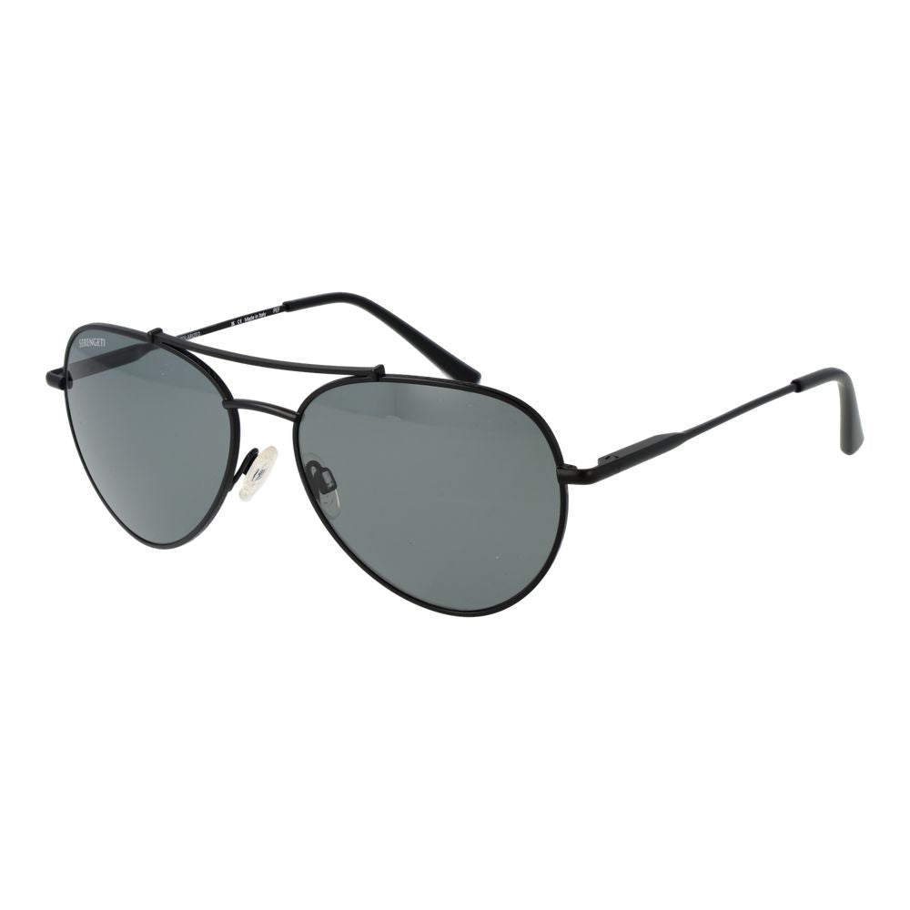 Serengeti Black Unisex Sunglasses