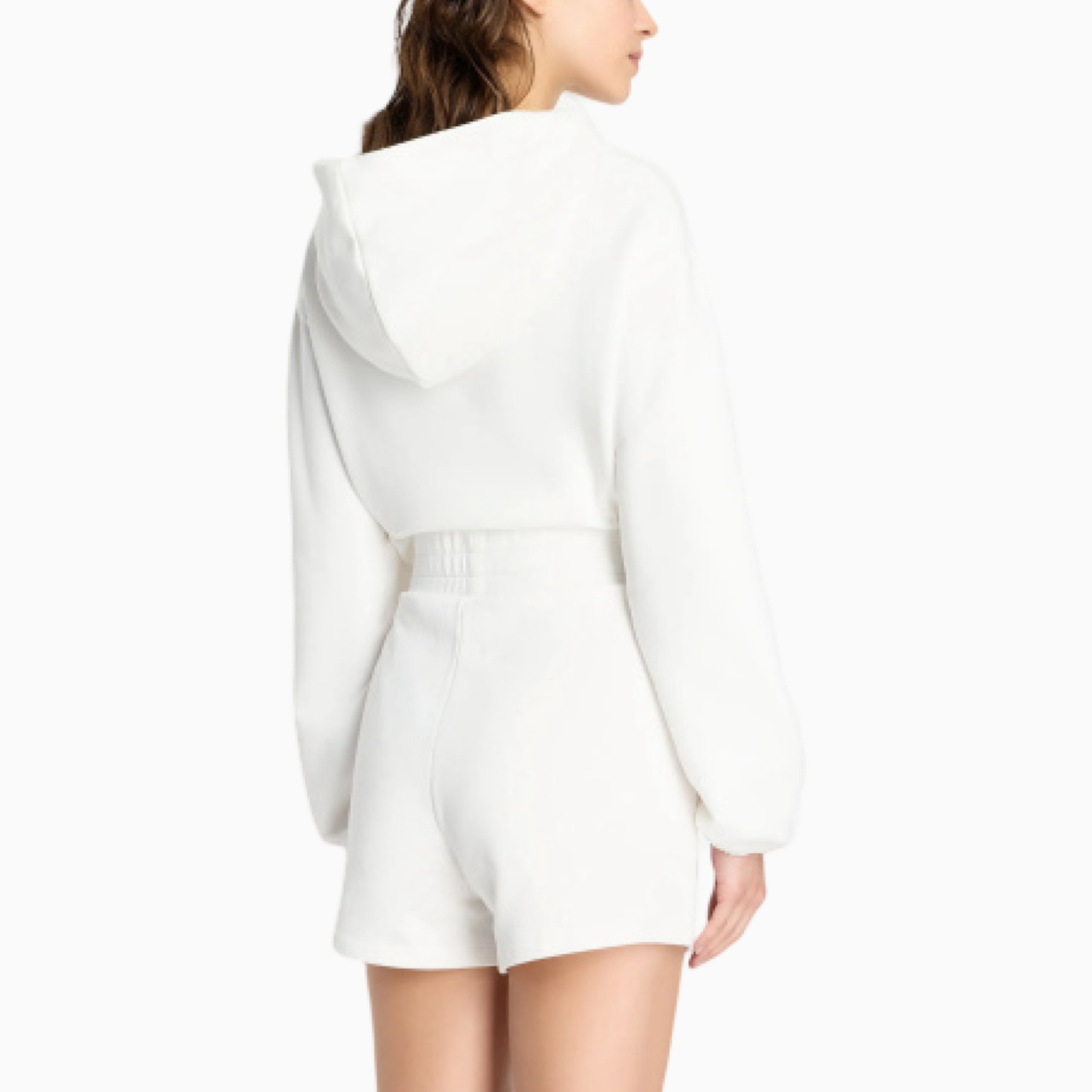 Дамски бели къси панталони Armani Exchange 3DYS72 YJDBZ 1125 Back View