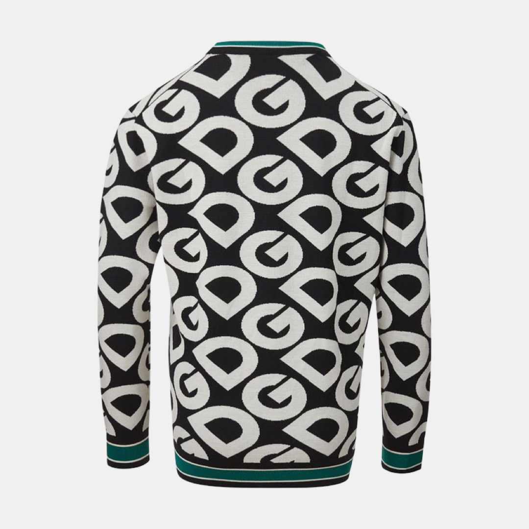 Дамски пуловер Dolce & Gabbana DG Jacquard Women Sweater