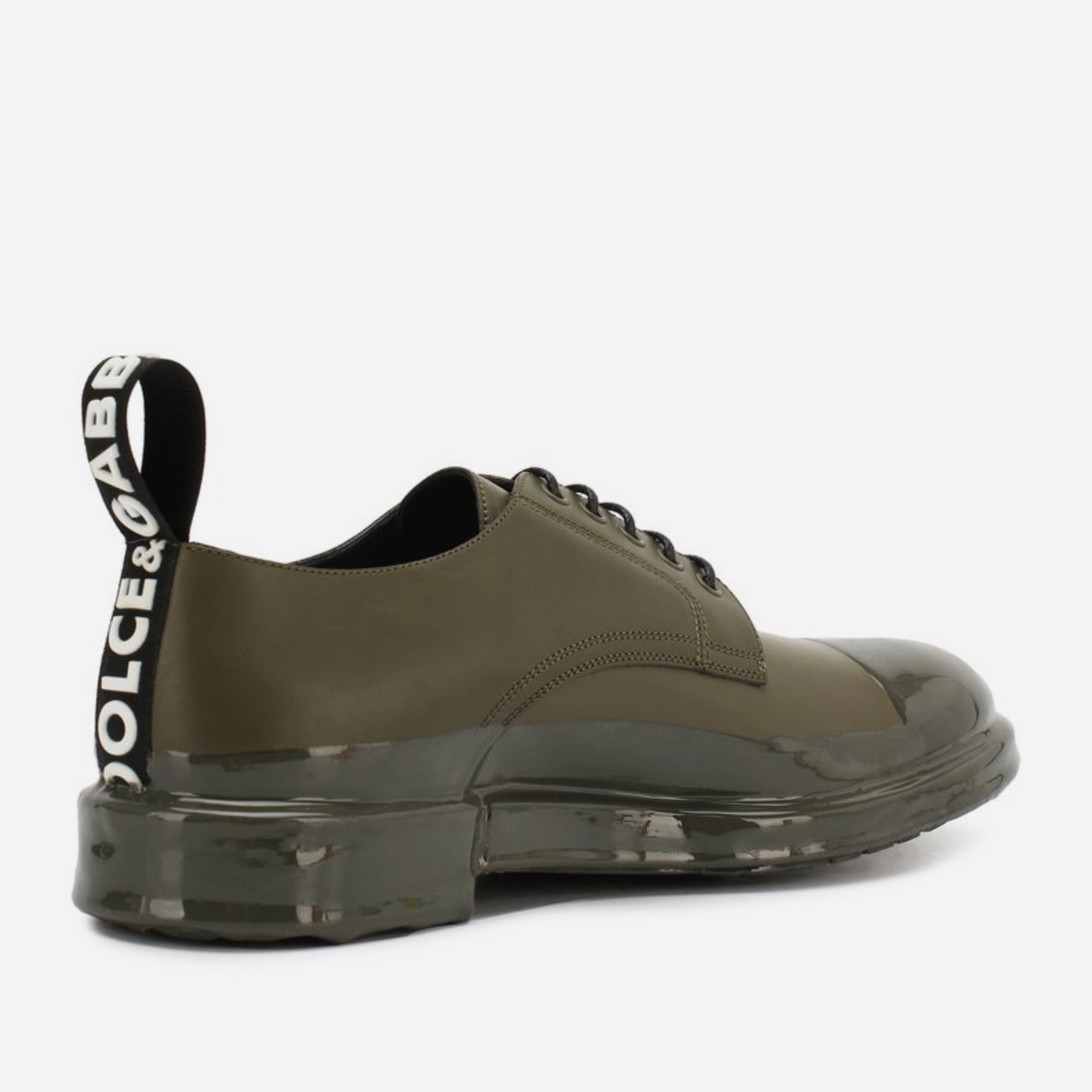 Мъжки елегантни обувки в милитари зелено DOLCE & GABBANA
Men’s Luxury Military Green Formal Shoes