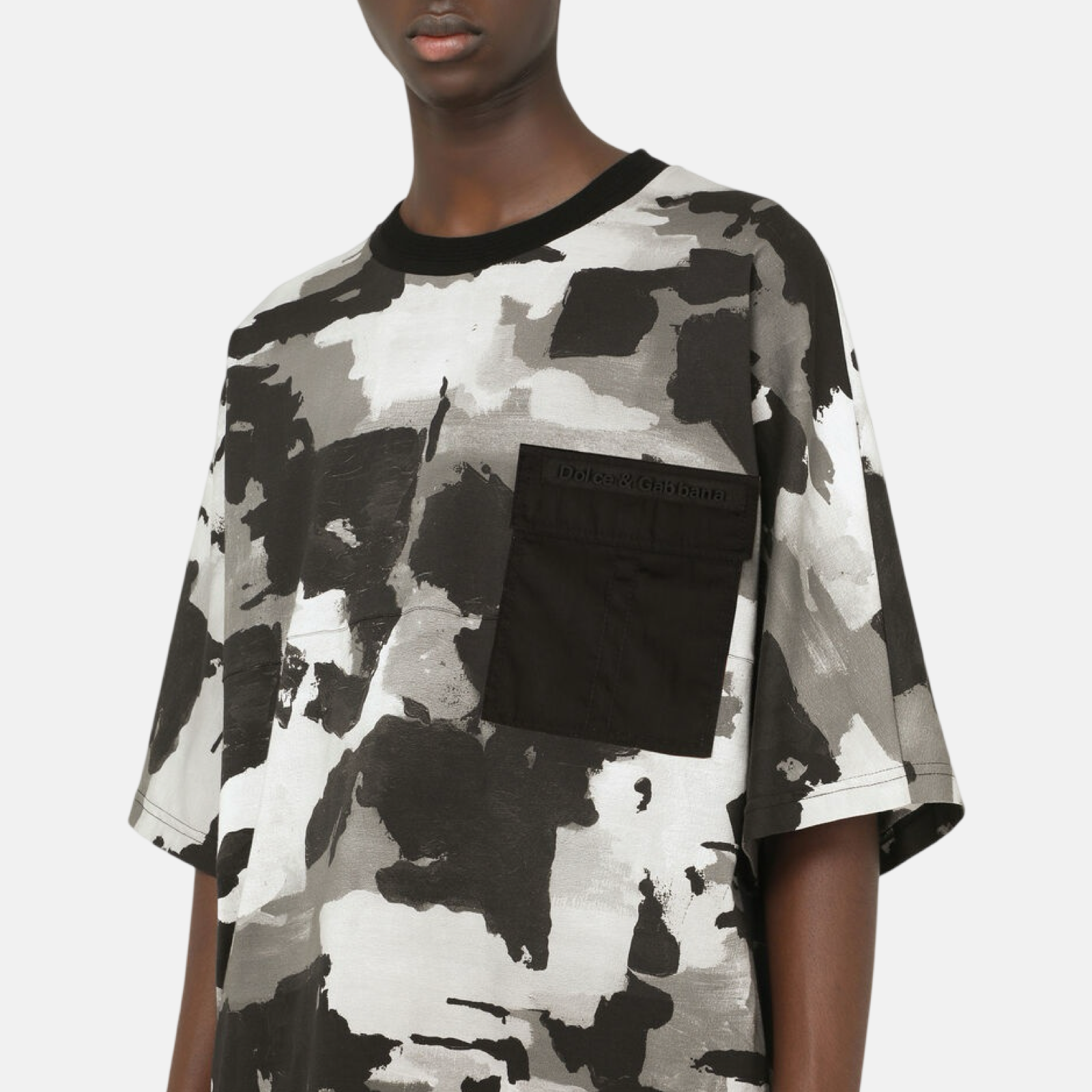 Мъжка камуфлажна тениска Dolce & Gabbana Camouflage Men T-shirt