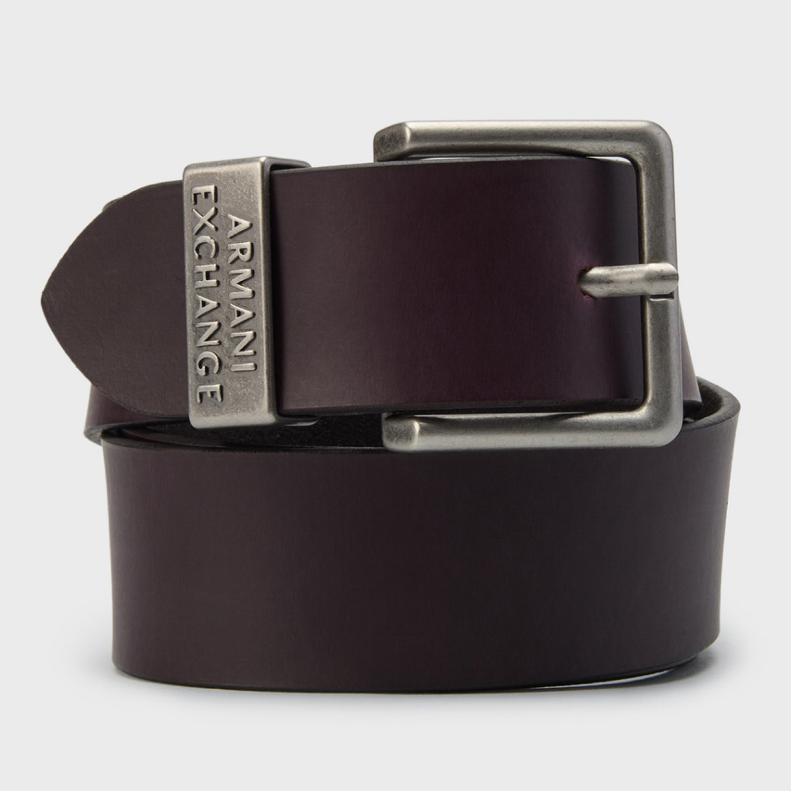 Мъжки кафяв колан Armani Exchange Men Belt 951186 CC528 U6200 Front View