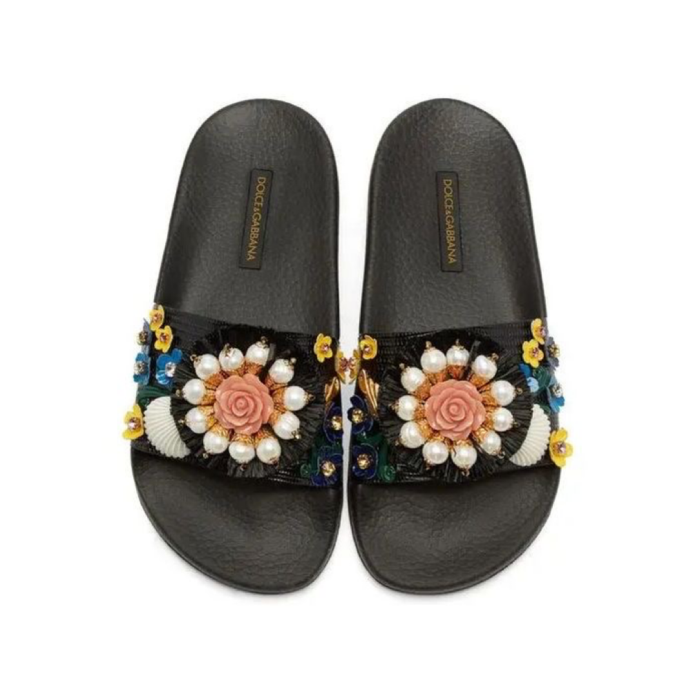 Дамски чехли Dolce & Gabbana Top View