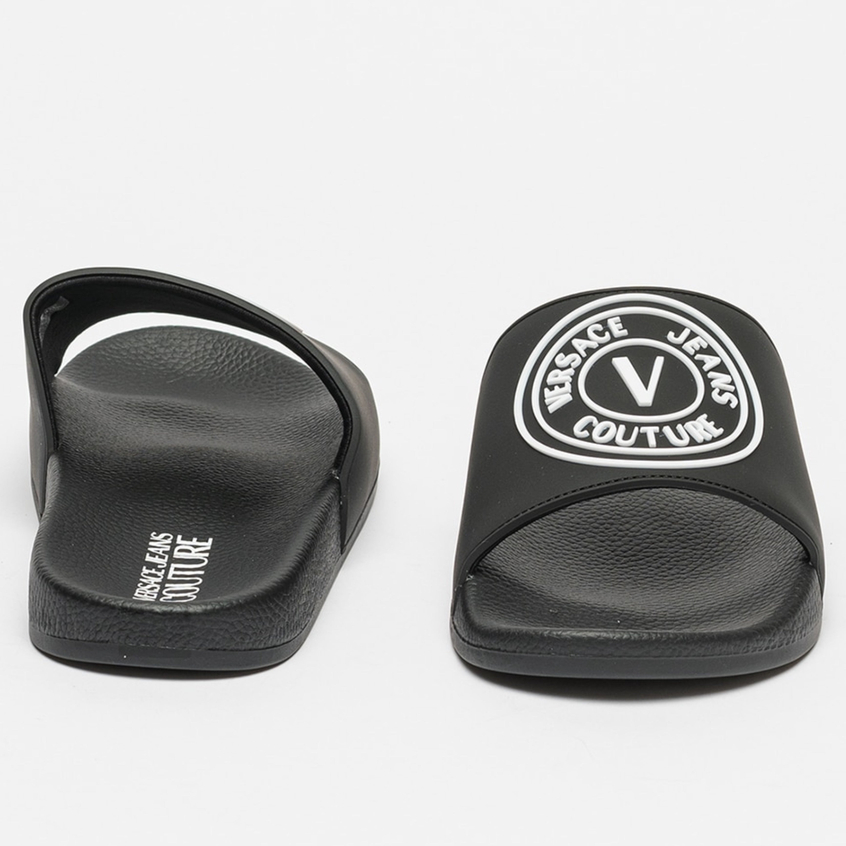 Мъжки чехли джапанки Versace Jeans Couture 76YA3SQ3 ZS192 в черно