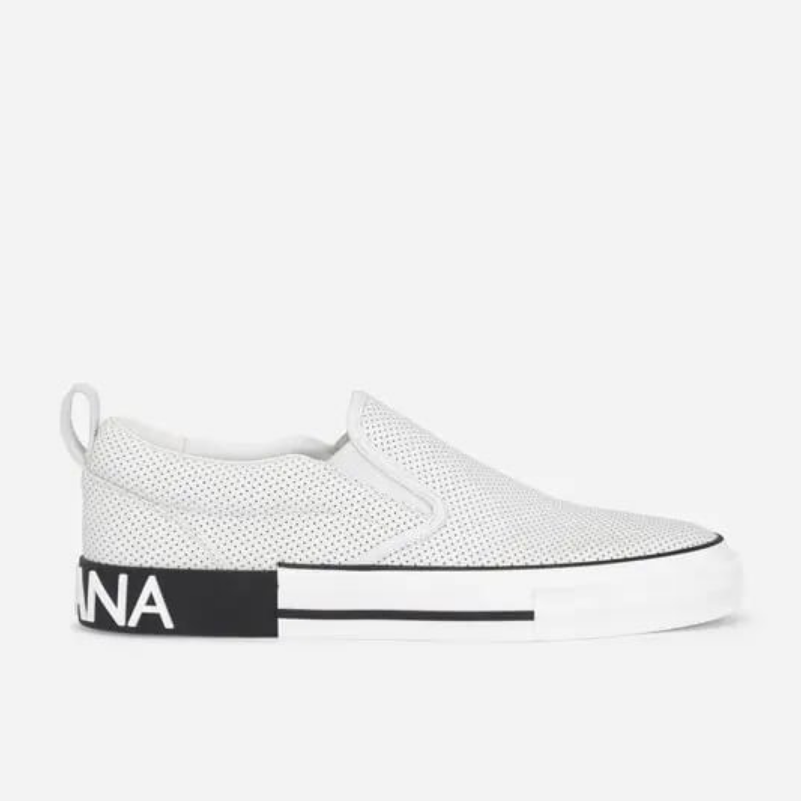 Dolce & Gabbana Custom 2.Zero Slip On Men Sneakers Lateral View